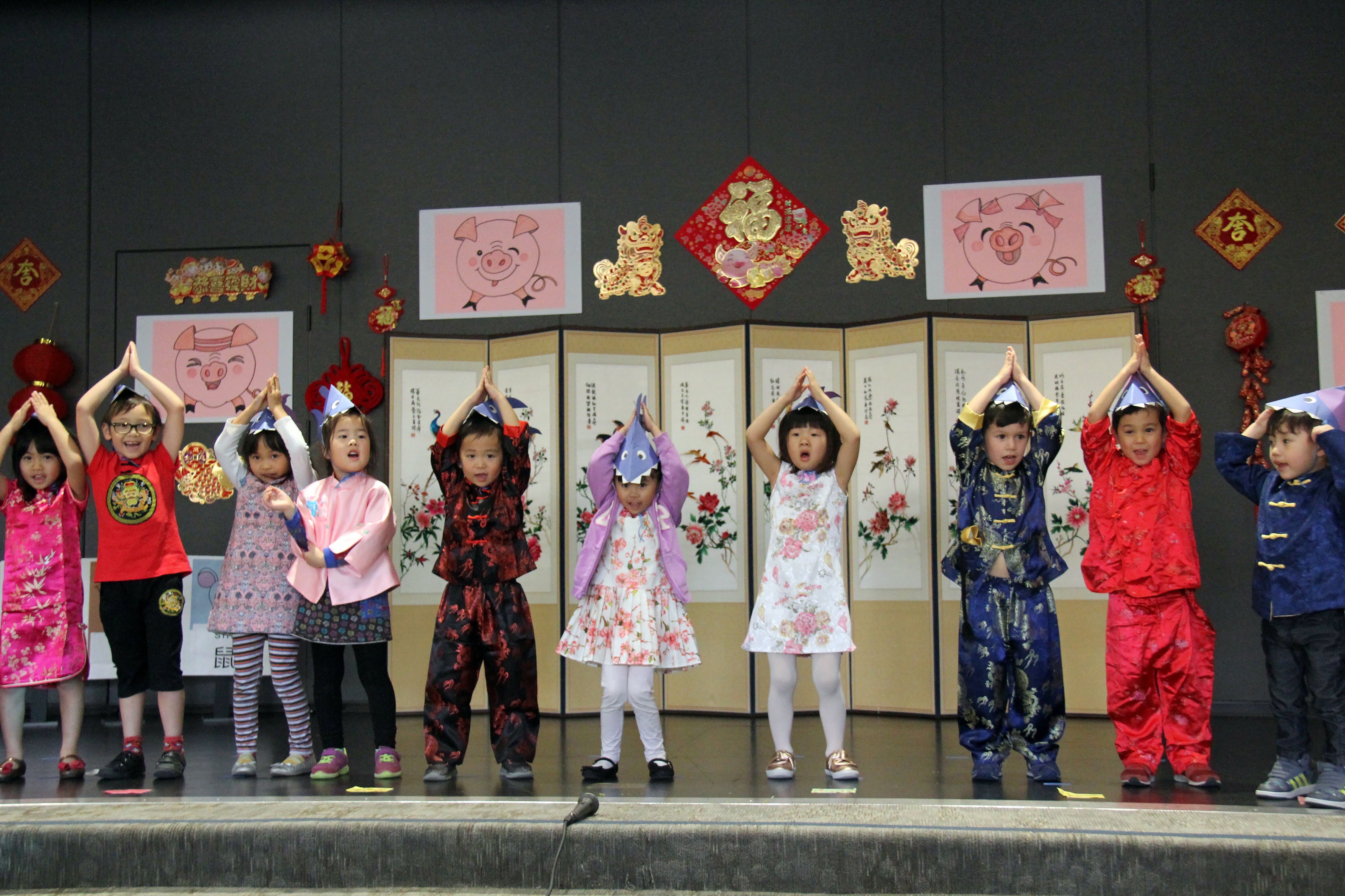 加州橙縣Karis Academy學校2019年農曆新年慶祝活動2