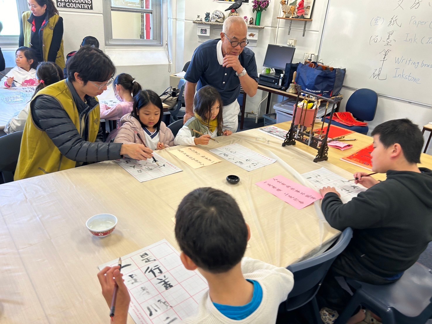 113正體漢字文化節 澳洲雪梨慈濟人文學校 漢字書法比賽2
