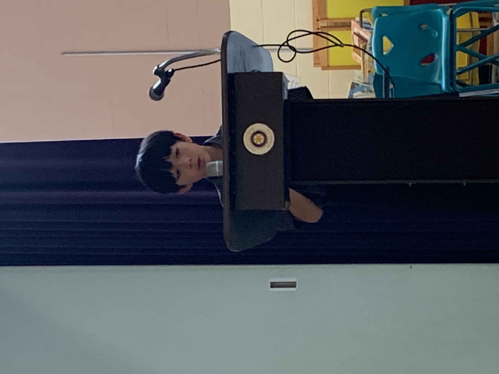 麻州中部中文學校雙語班學生畢業致詞