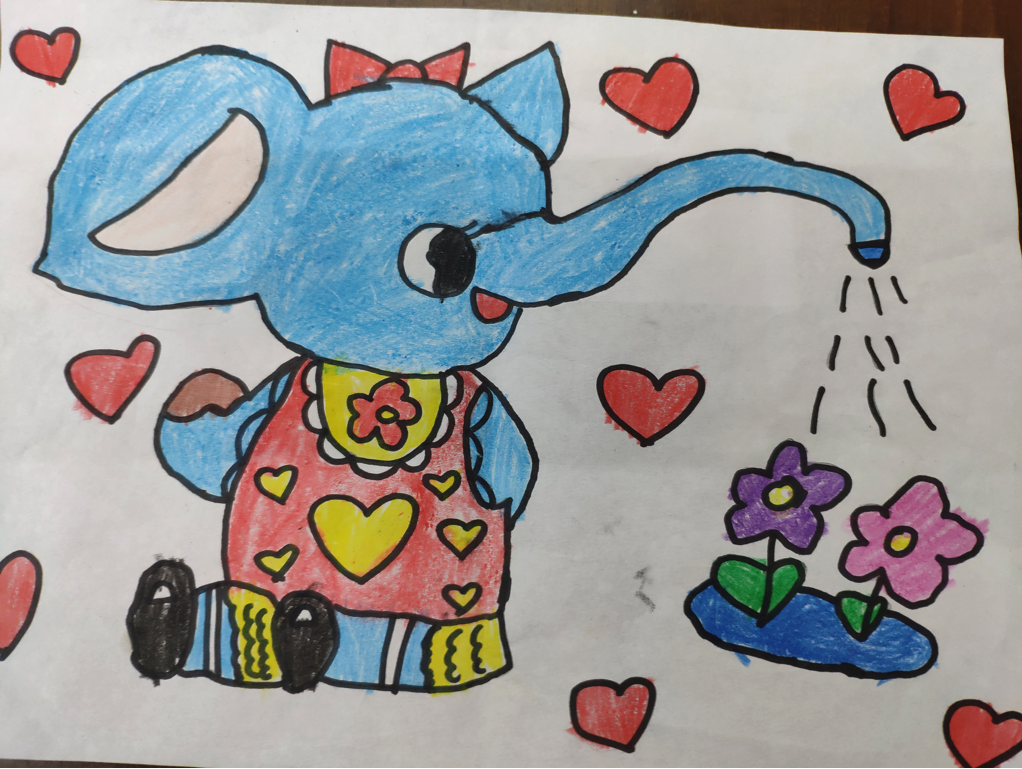 新興教會附屬中文學校   2021 繪畫比賽2