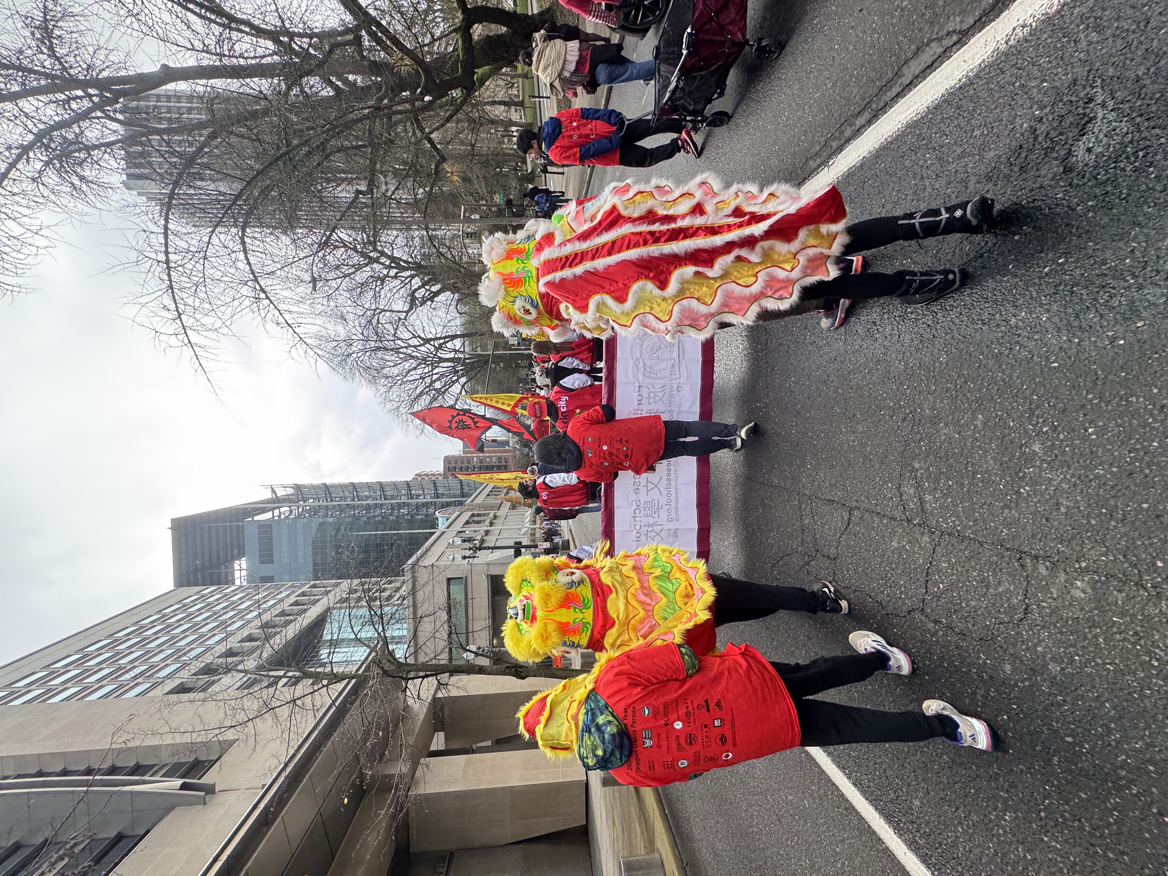 波特蘭中文學校 農曆新年舞龍封街遊行慶典2