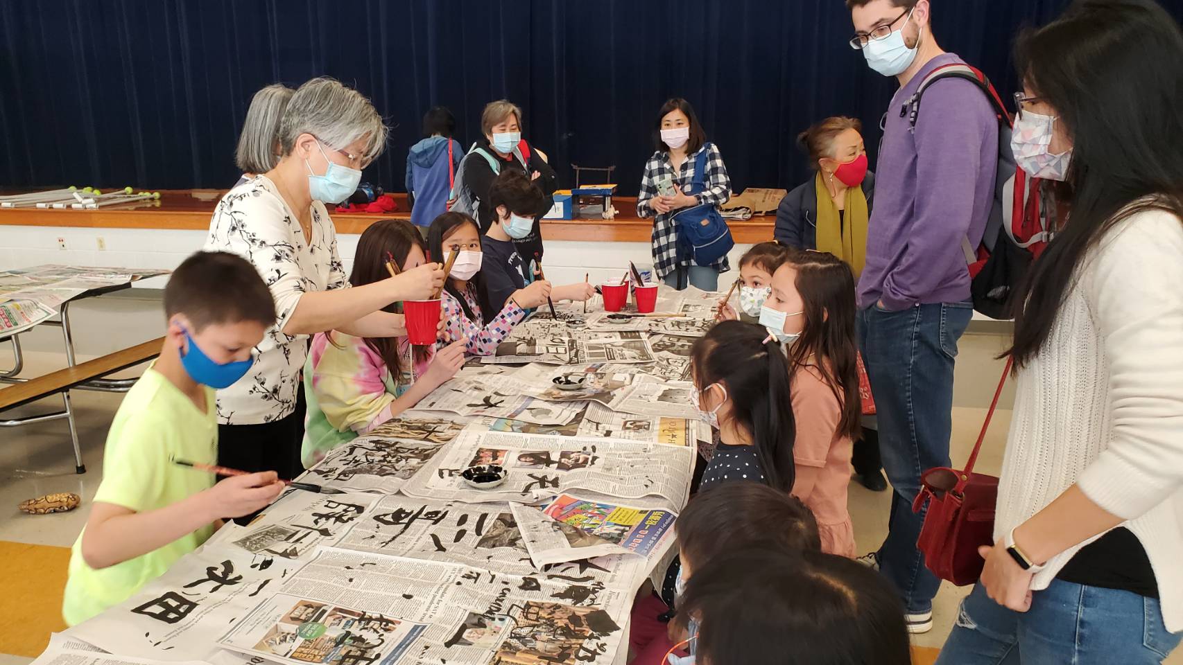 臺裔二三代臨摹練習