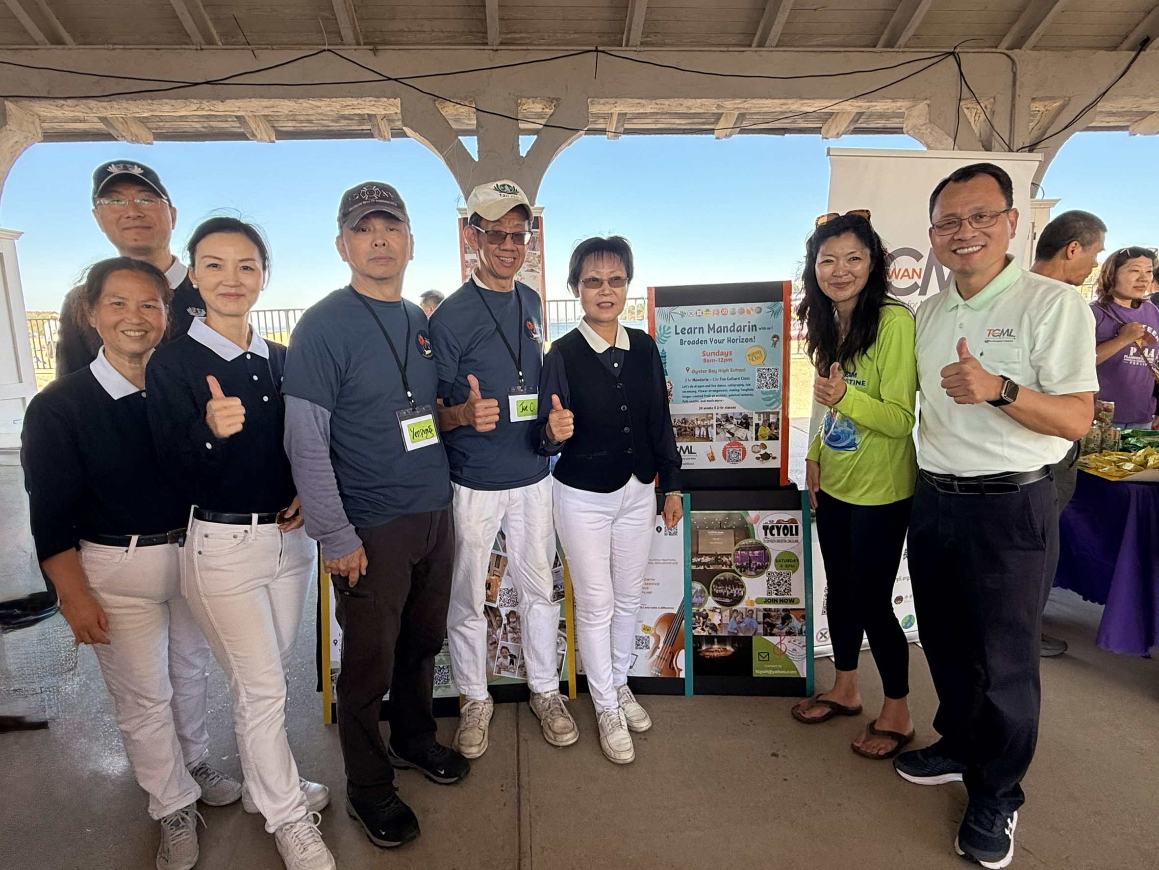 市議員劉巧怡前來支持TCML