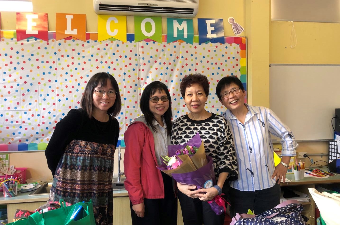 感謝老師的辛勤付出