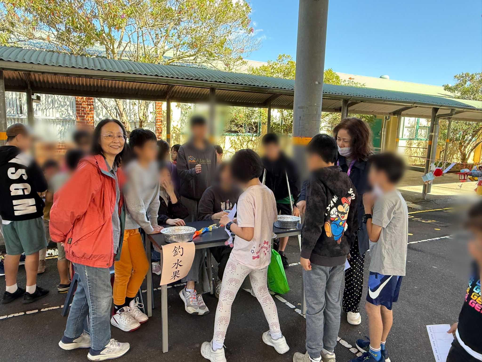 攤位遊戲之釣水果