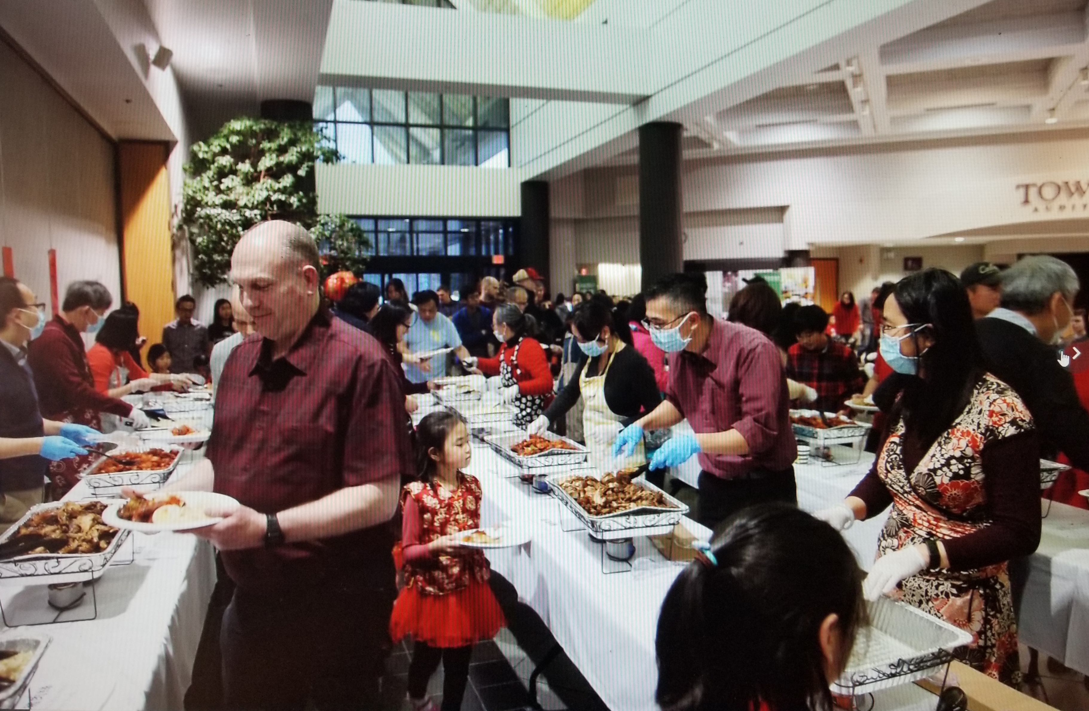 豐盛的團圓晚餐