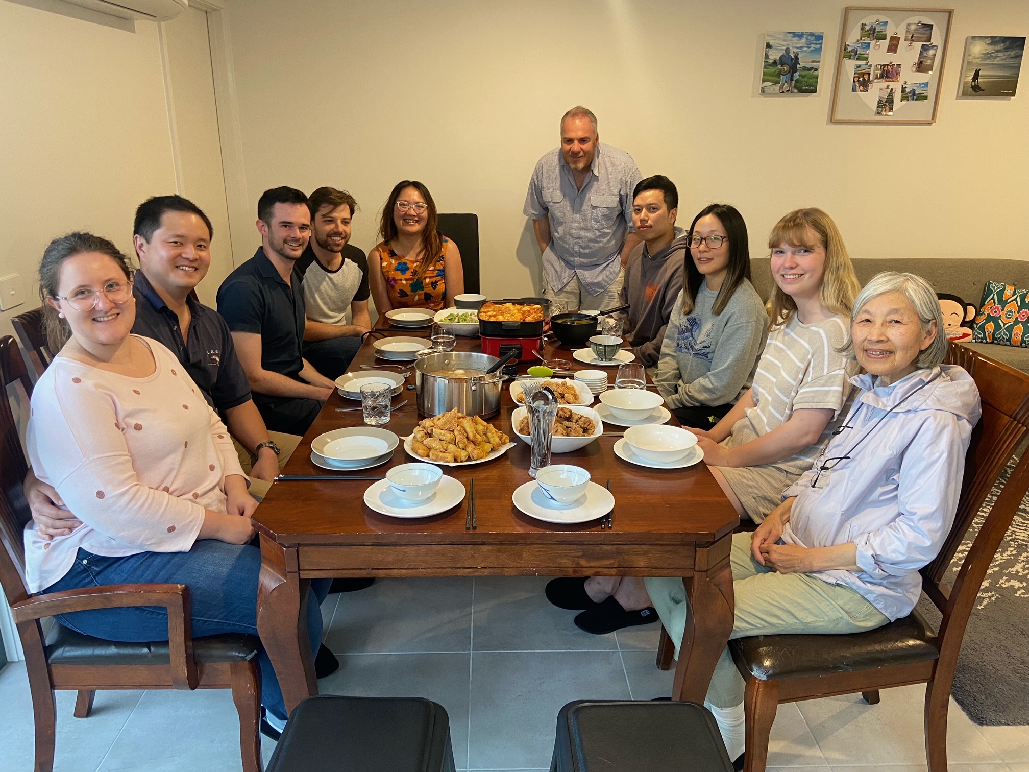 成人班聚會感受臺灣美食的威力