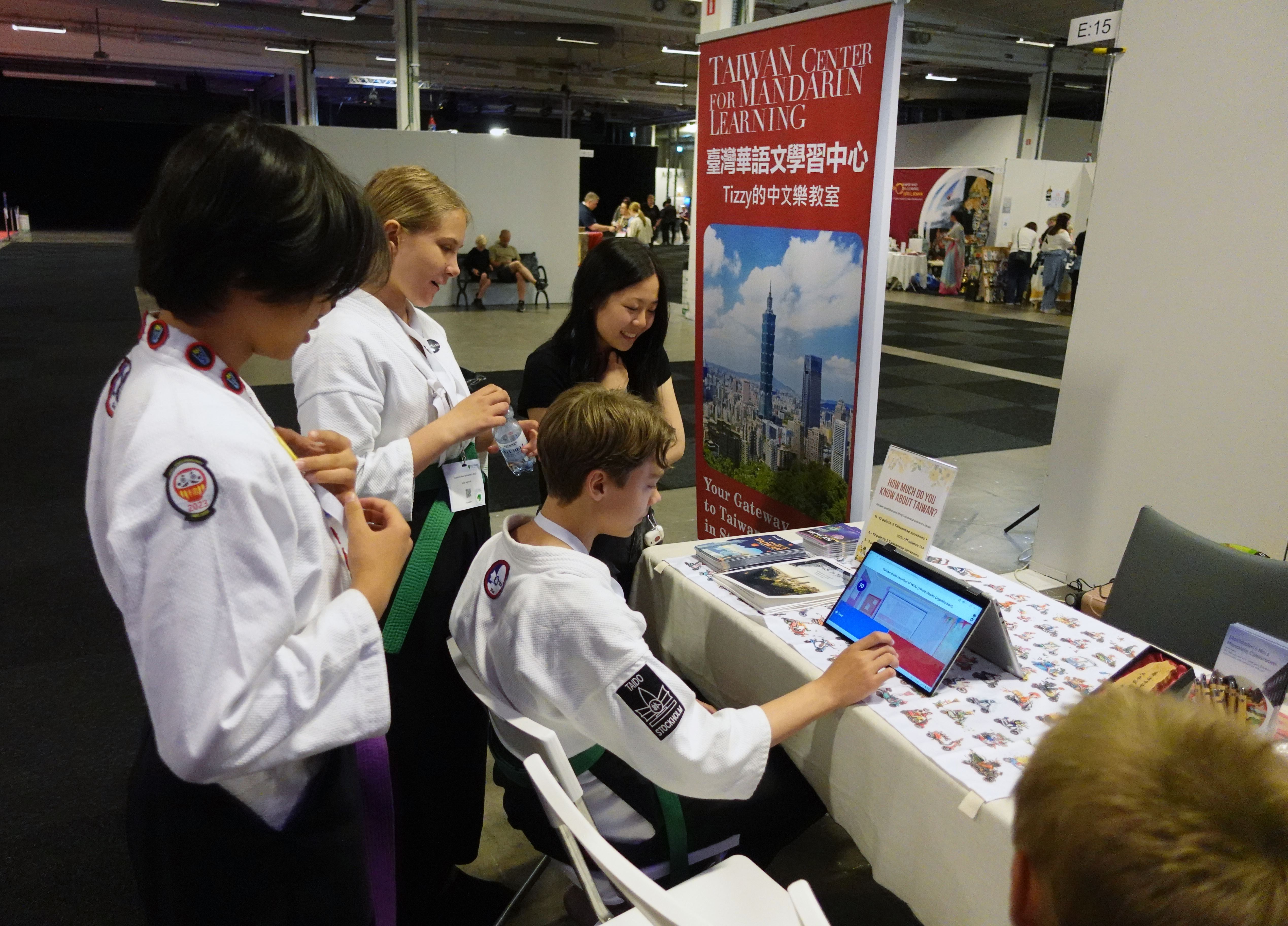 參加者不分年齡大小皆對臺灣及中文學習表示興趣