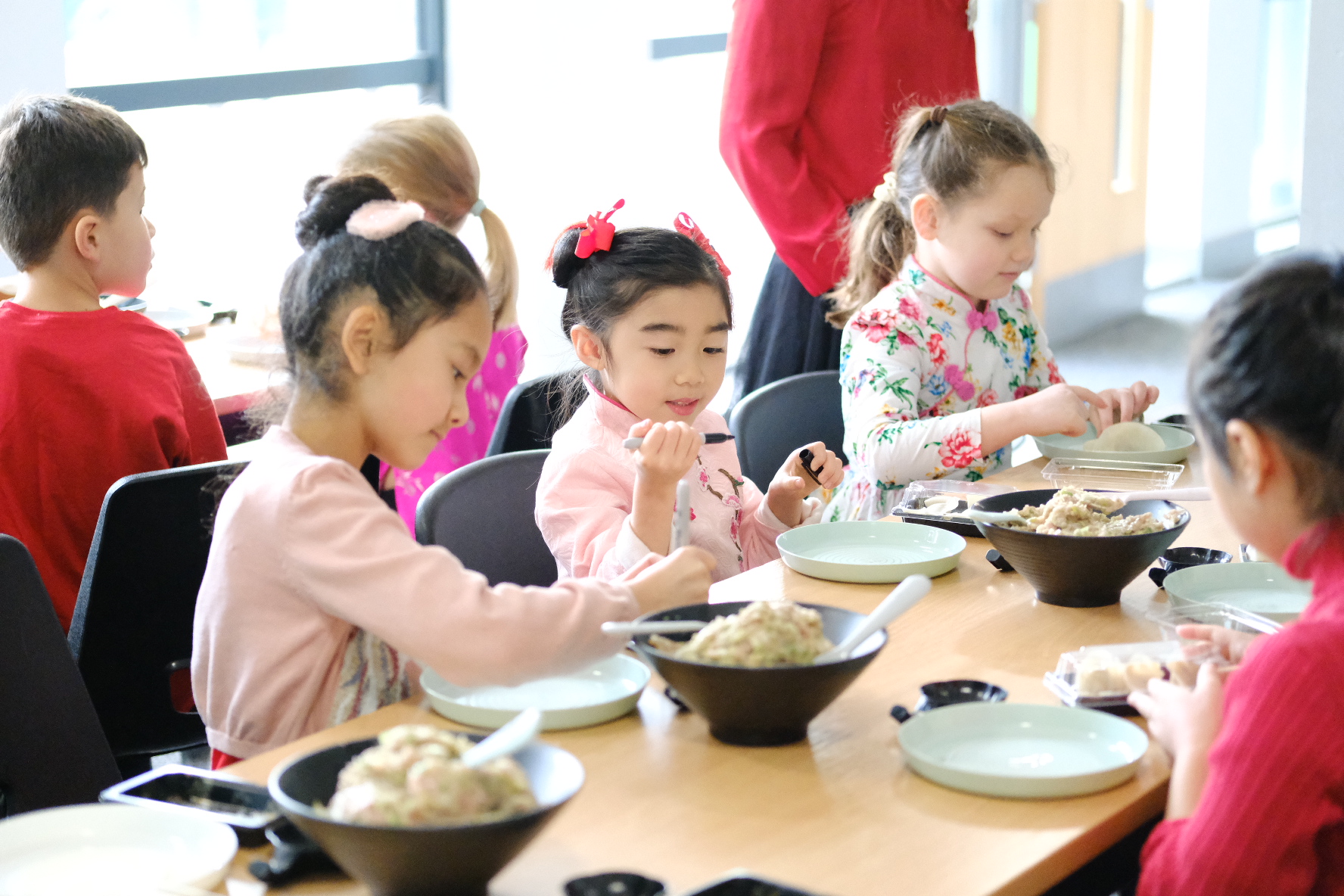 華園中文學校2022年農曆新年體驗活動-包餃子工作坊2