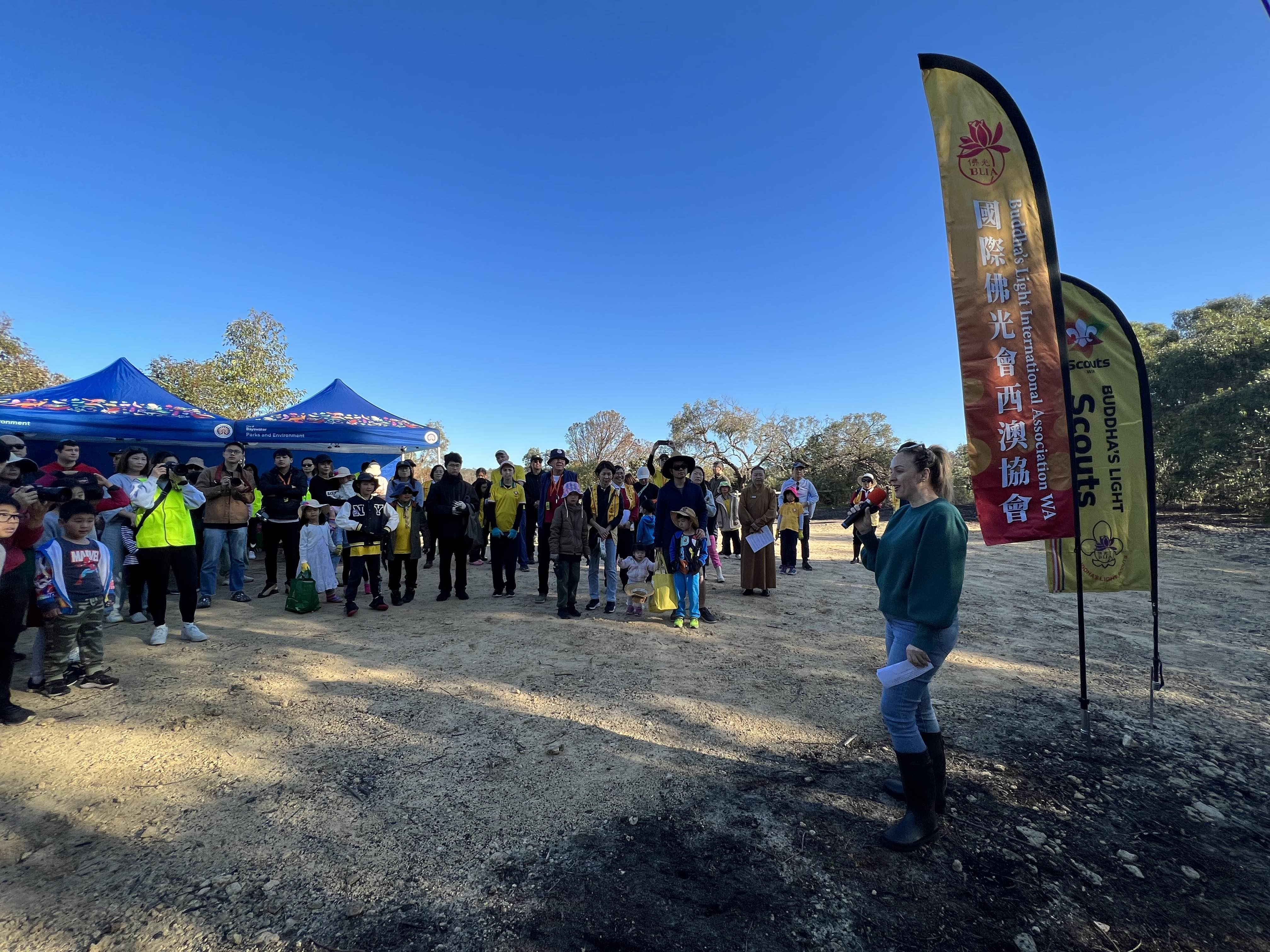 Bayswater市長Filomena Piffaretti致詞