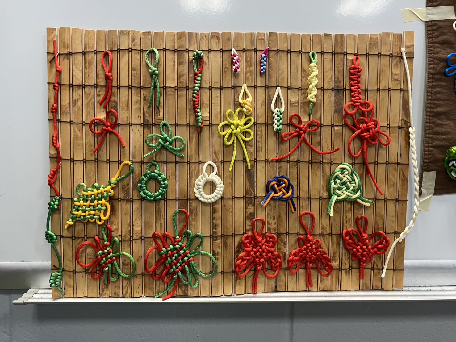 亞特蘭大中文學校繩結文化教學研習1