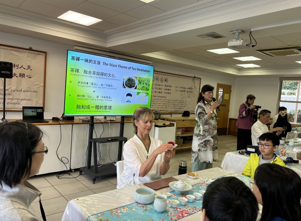 葉桂英介紹茶禪一味