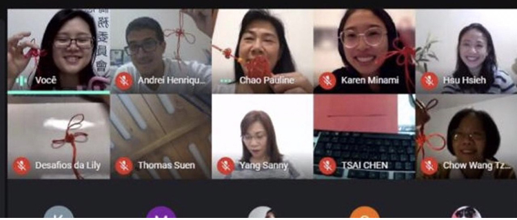 學員們分享吉祥結作品