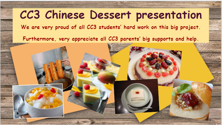 6年級的參賽作品—臺灣甜點私房食譜