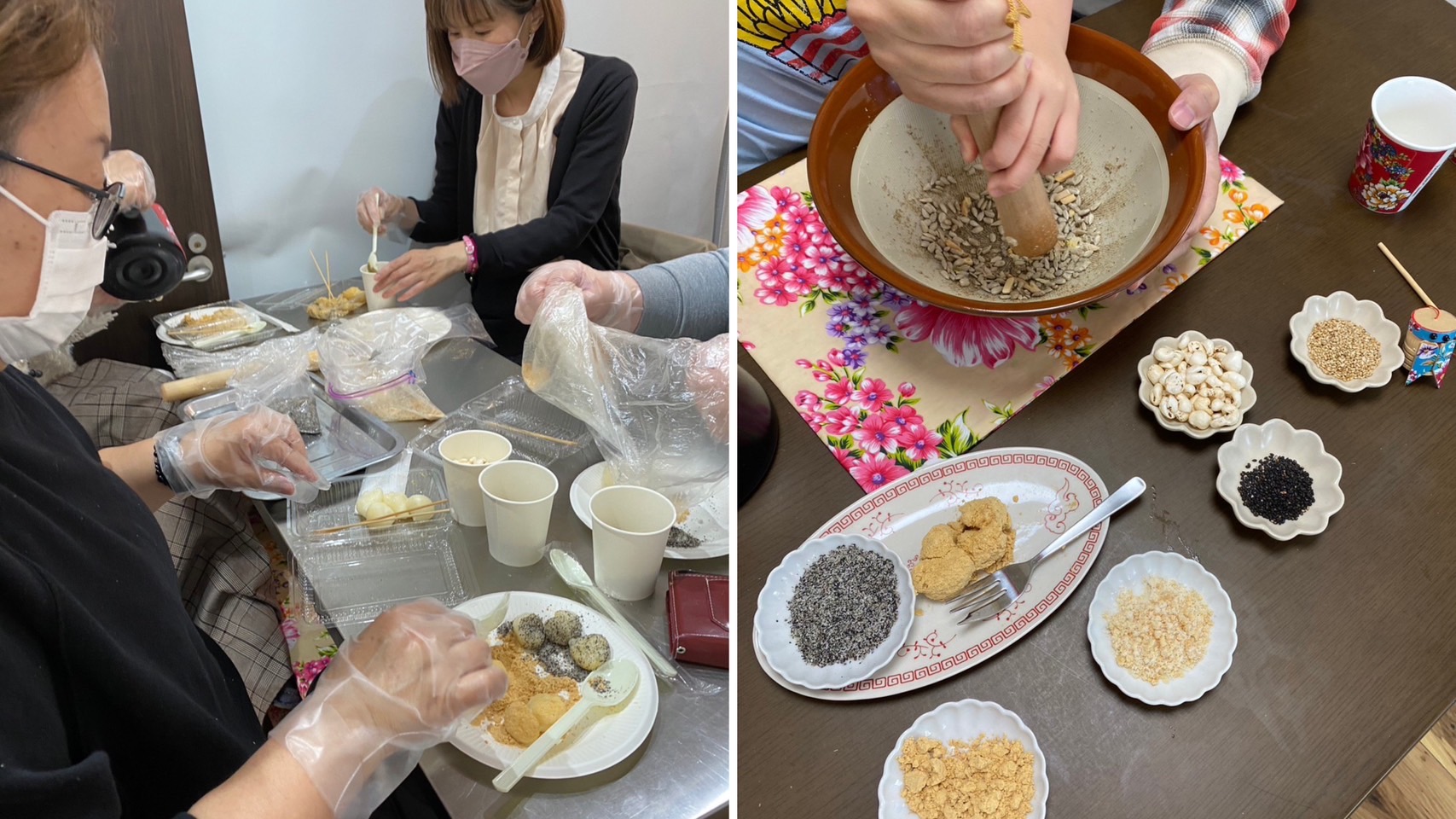 擂茶與客家麻糬的體驗活動