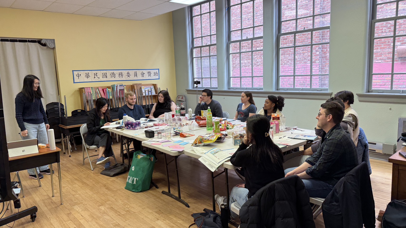 温嘉惠老師教授的初級班，舉辦了一場溫馨的慶祝結業活動