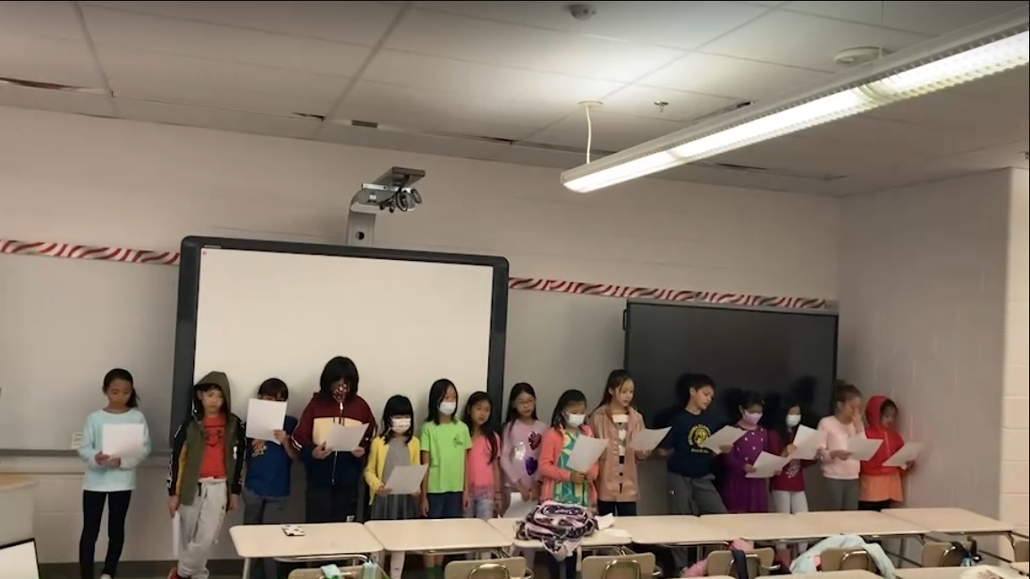 華府臺灣學校舉辦2023華語文演講暨才藝競賽5