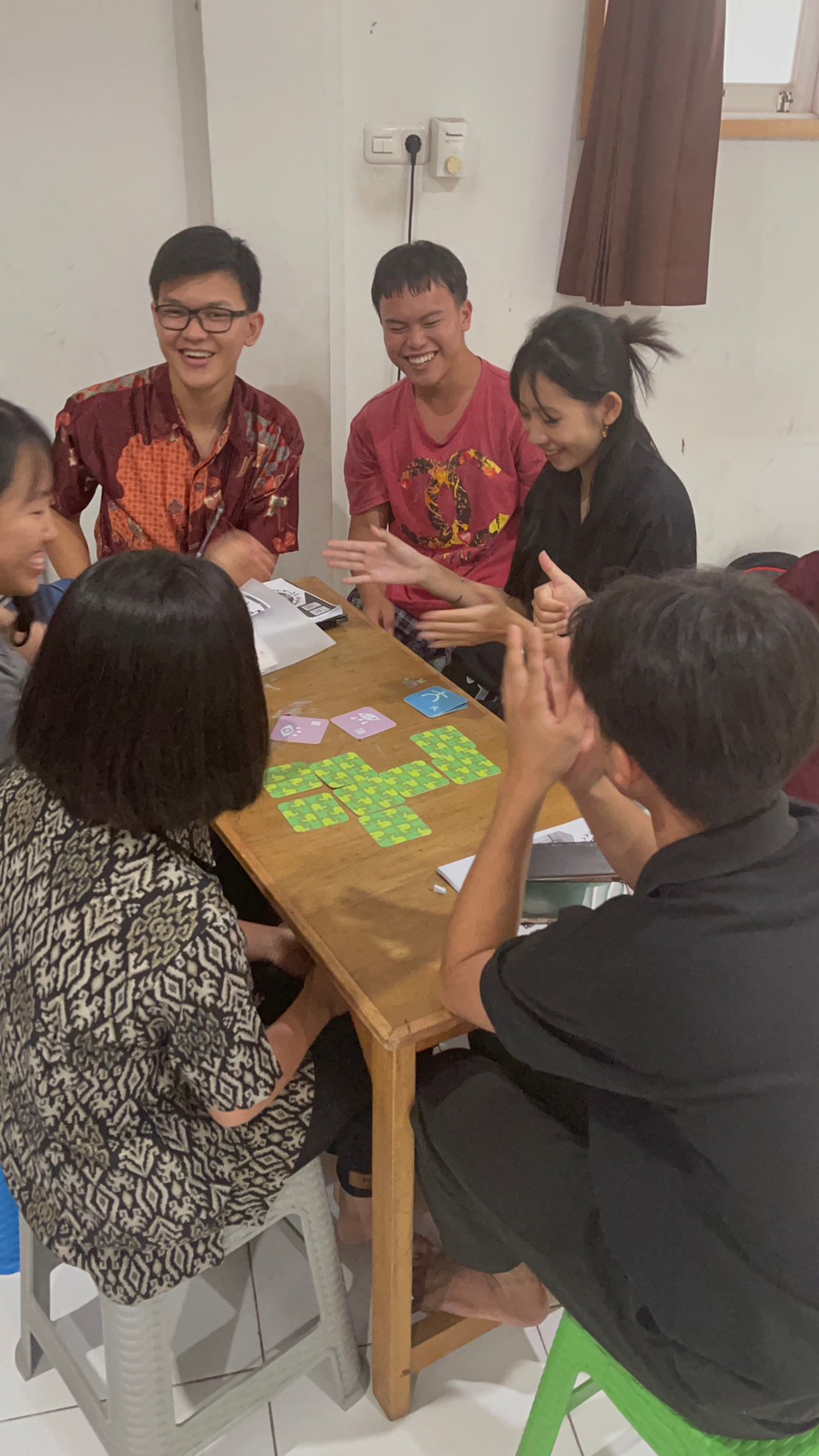 學員邊玩邊學，學得很開心