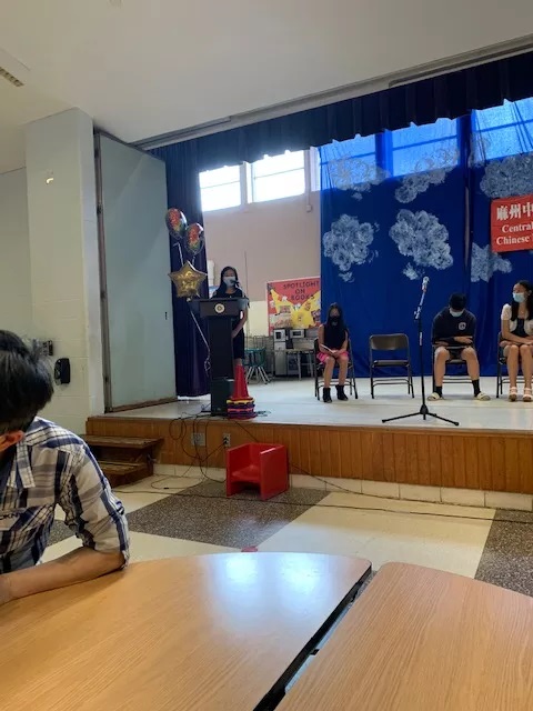 麻州中部中文學校學生節目表演