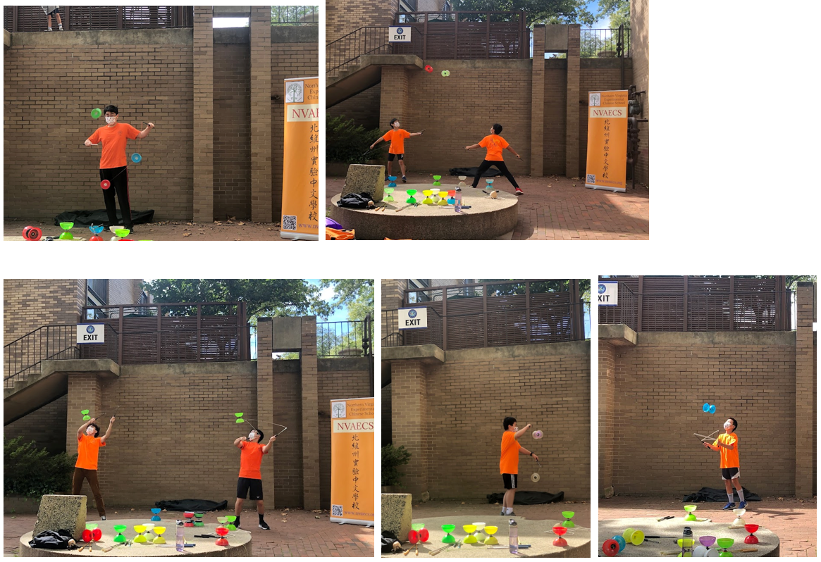 北維實驗中文扯鈴親善大使精彩演出