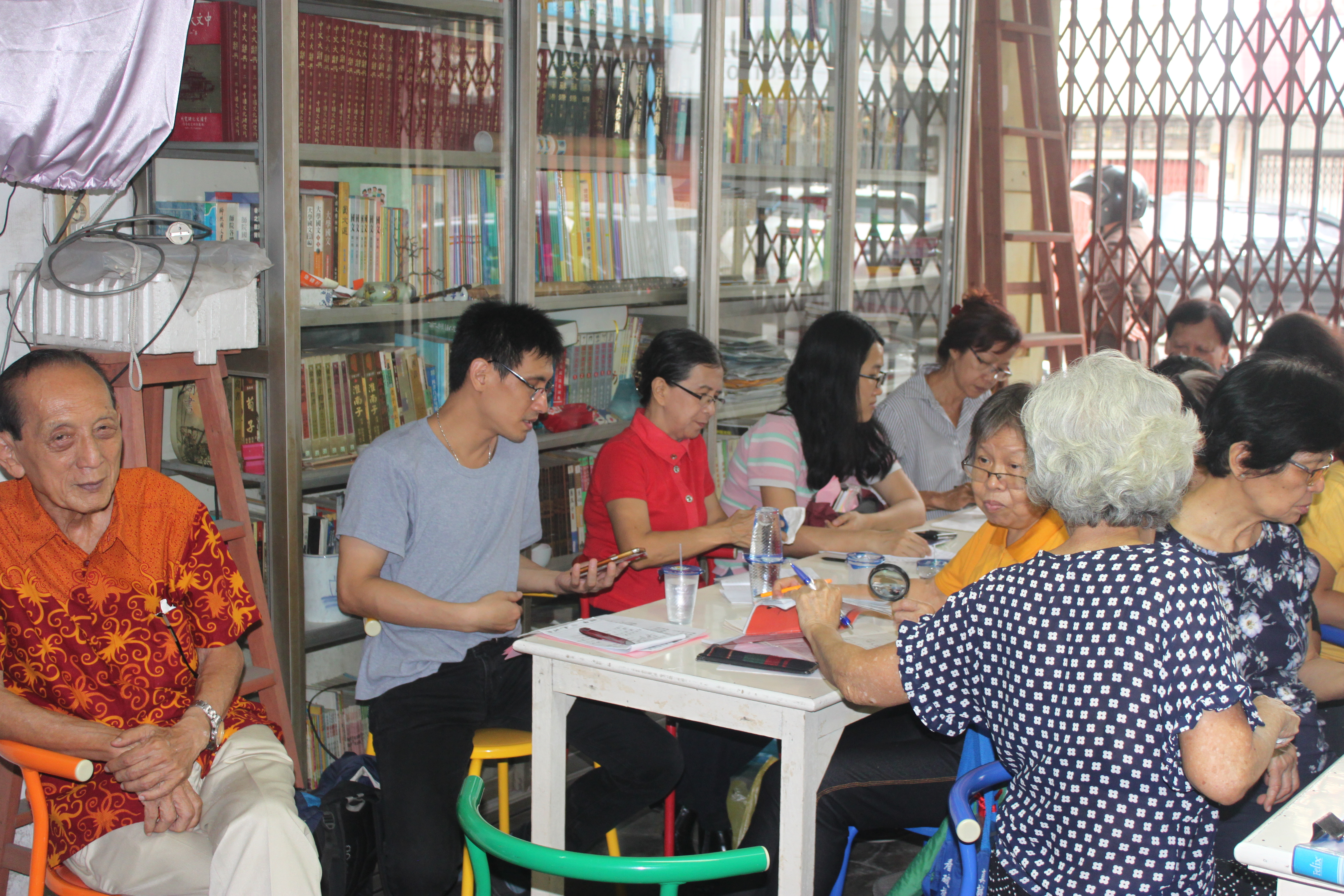 粵語課程教學。