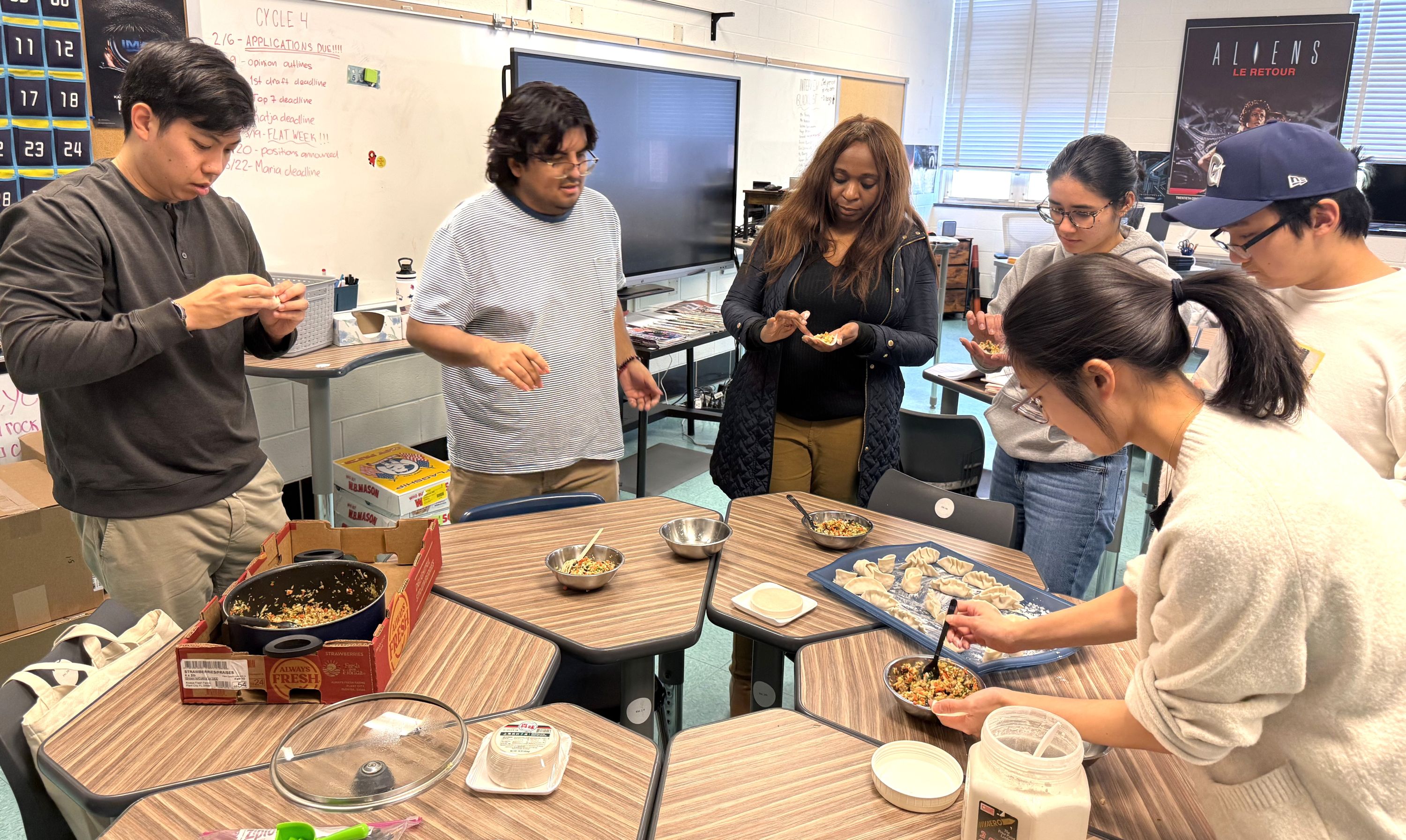 在成人班的學生裡竟然有臥虎藏龍的高手