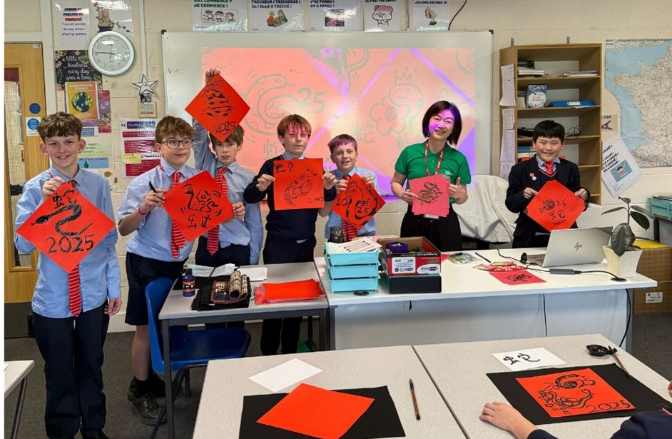 華園中文學校與主流學校交流之臺灣日教學活動3