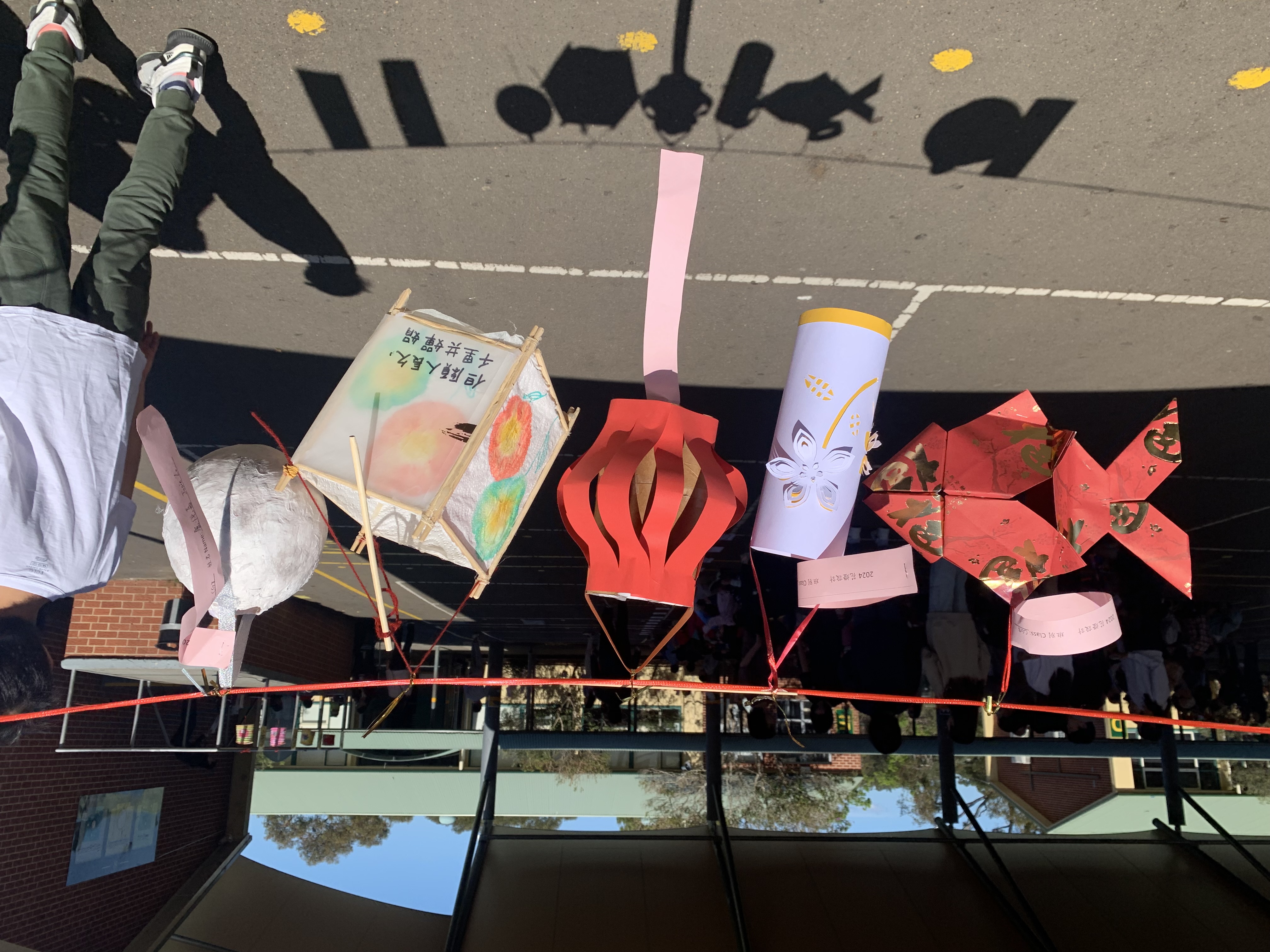 學生自製燈籠之一