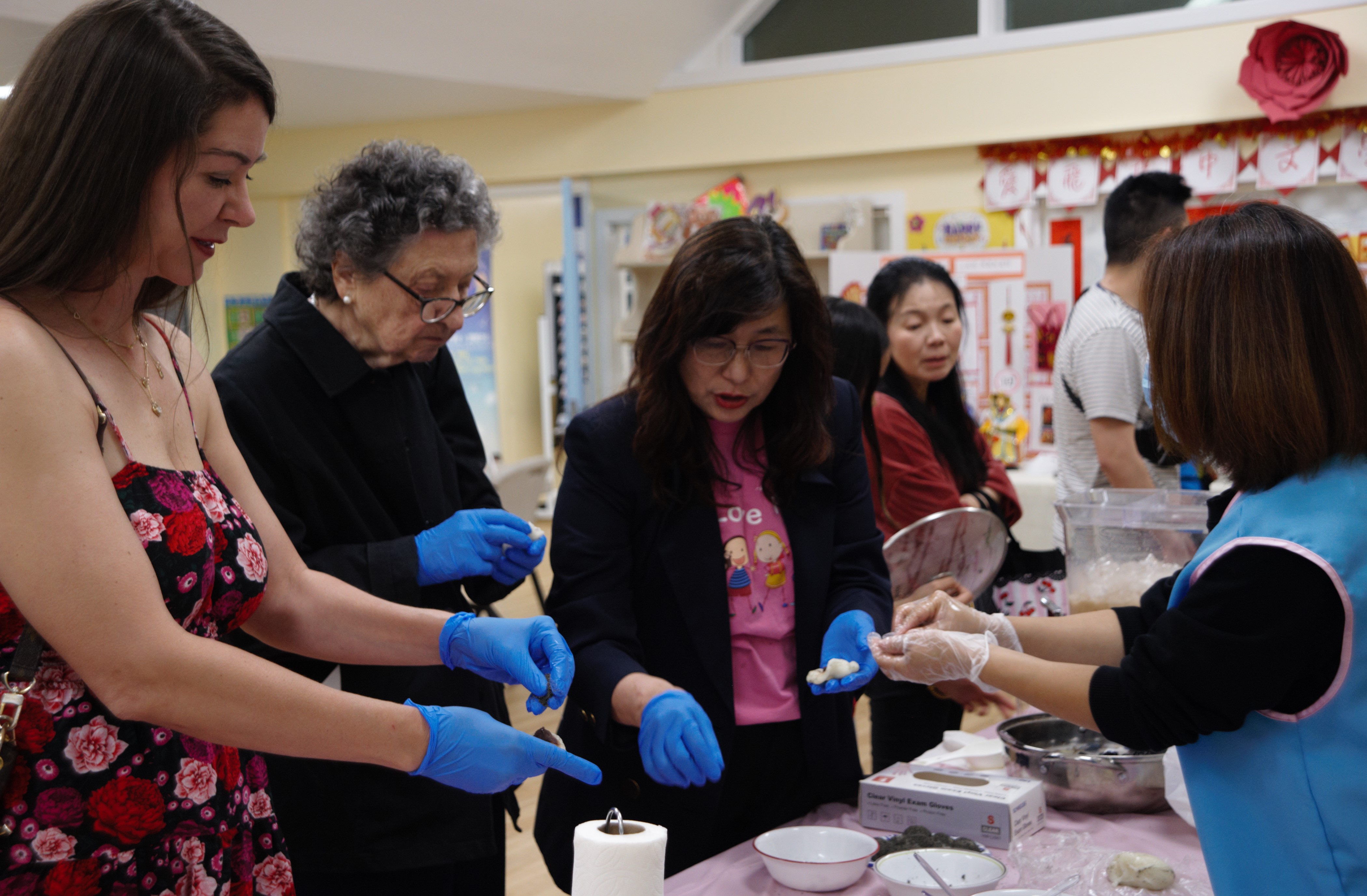 文化體驗區-現場DIY包麻糬教學