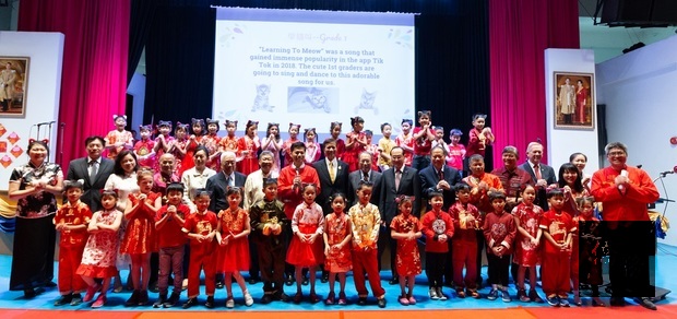 泰國中華國際學校新年慶祝會 高建智讚辦學績優圖片