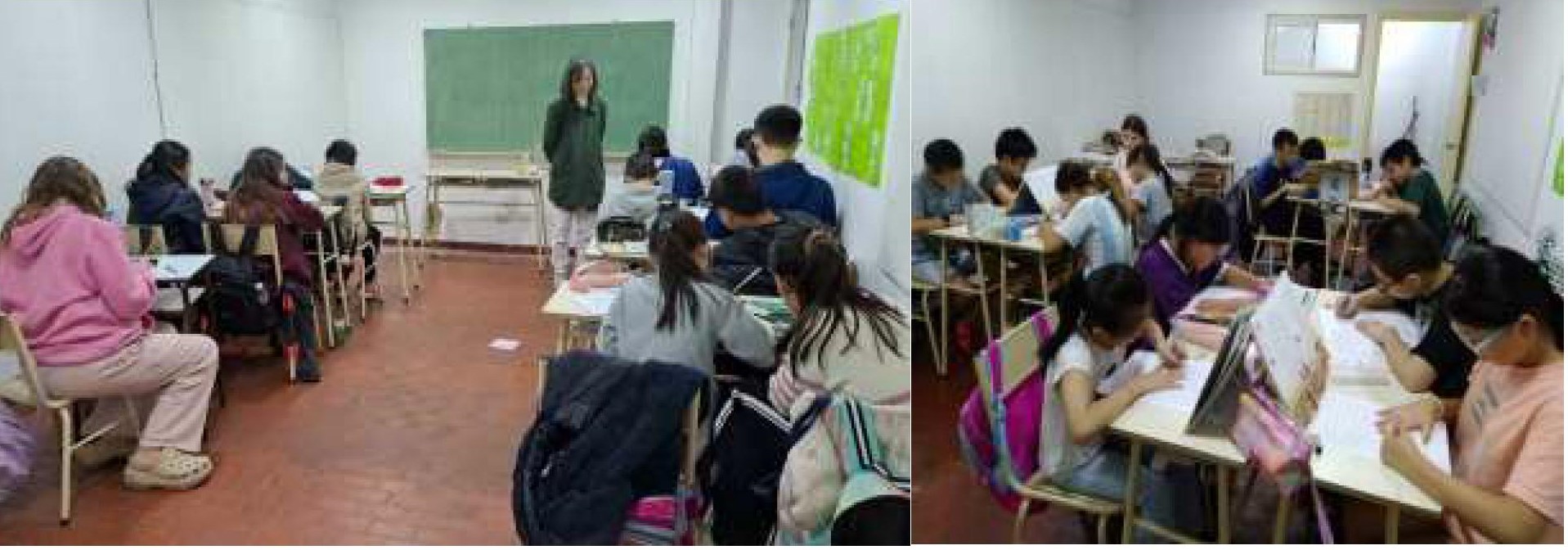 聚精會神的學生