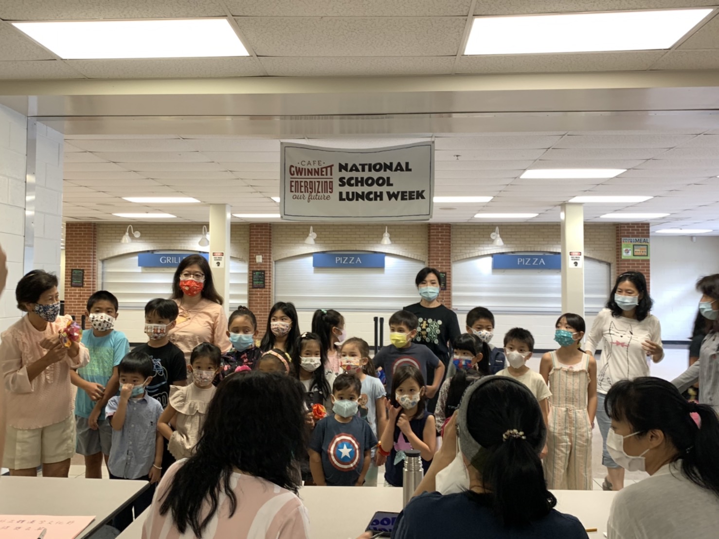 低年級組以團體方式出賽