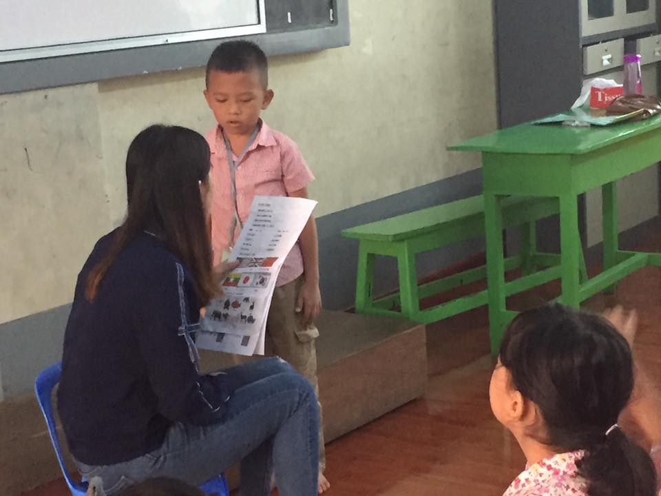 2019曼德勒孔教學校新城區幼稚園期中口試評量4