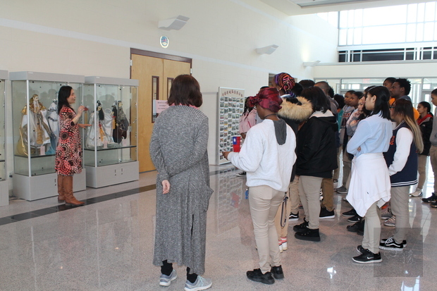 Baltimore Polytechnic Institute學校師生 參訪華府文教中心3