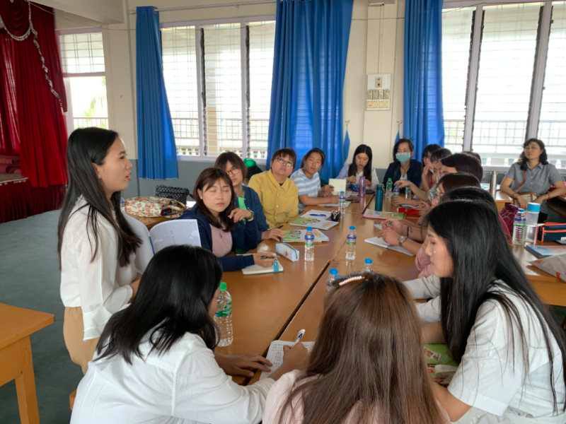 曼德勒孔教學校    2020年第一次四校區幼稚班研討會3