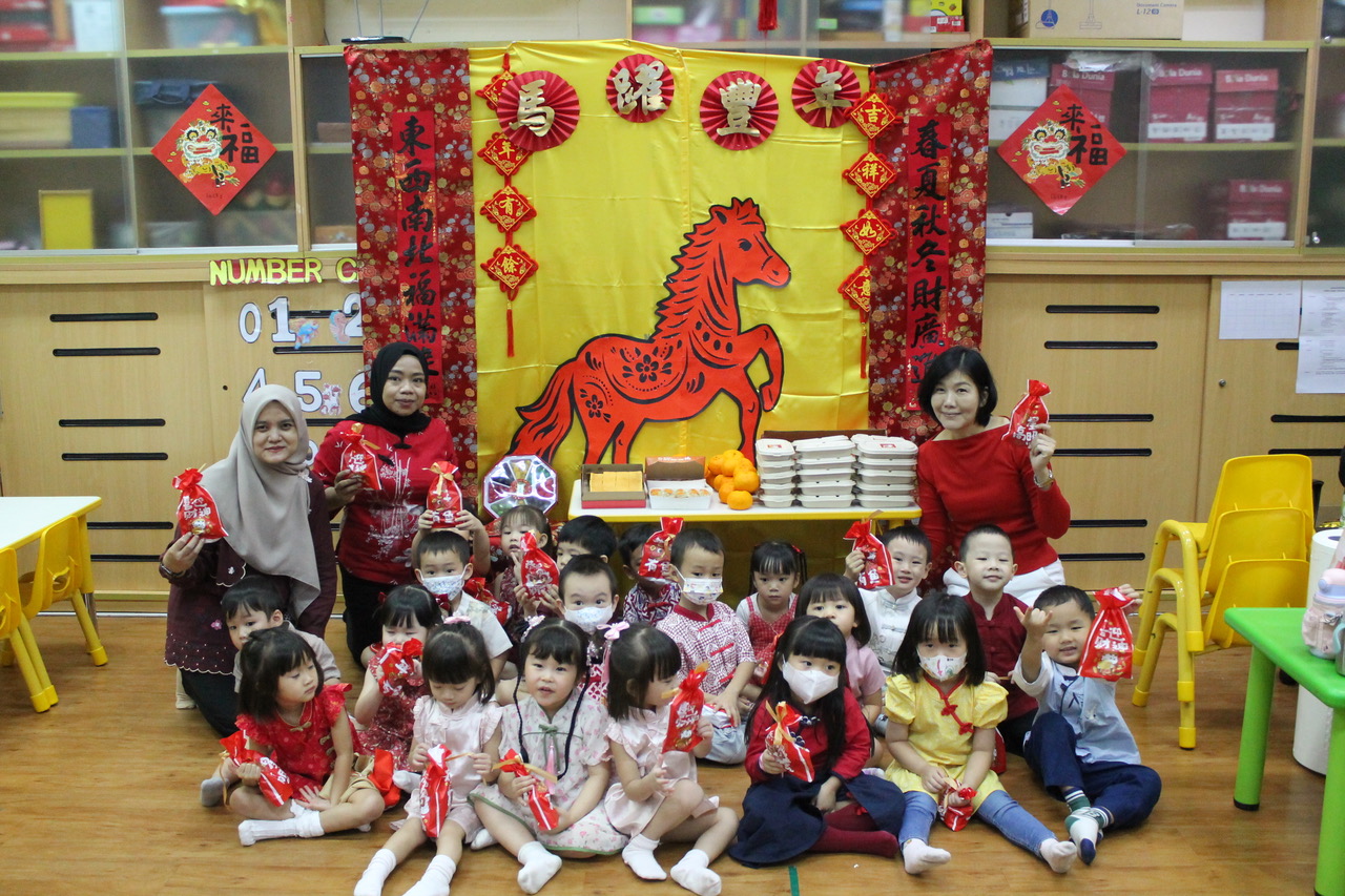 感謝全園家長協助的期末餐會！