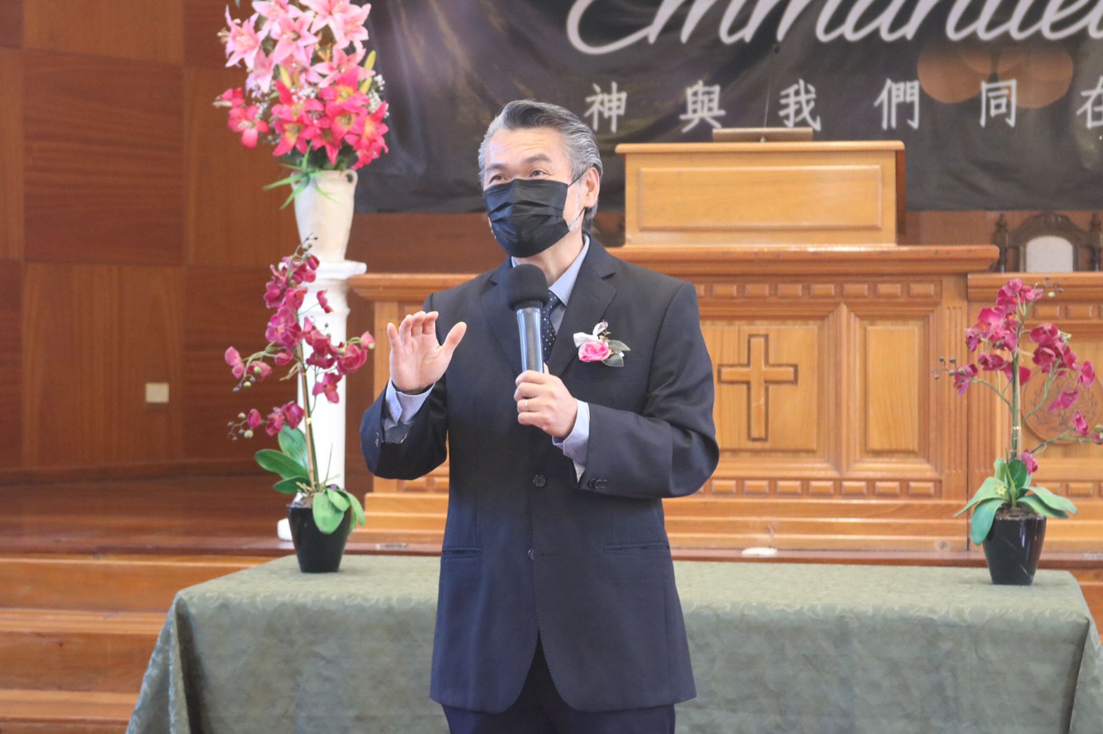 阿根廷僑校教師聯誼會 何仁豪會長致詞