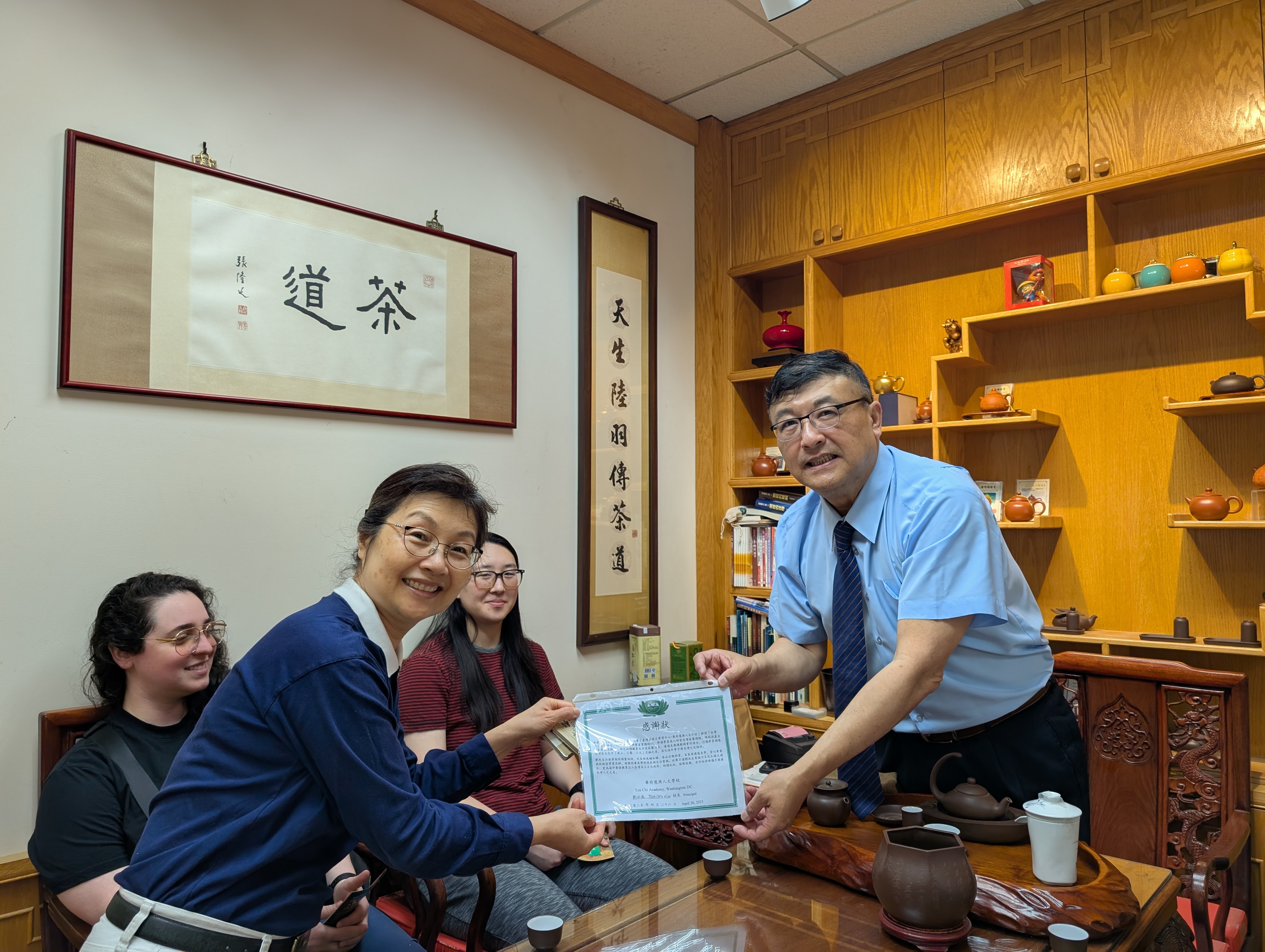 感恩僑務委員劉耀聰先生擔任講師