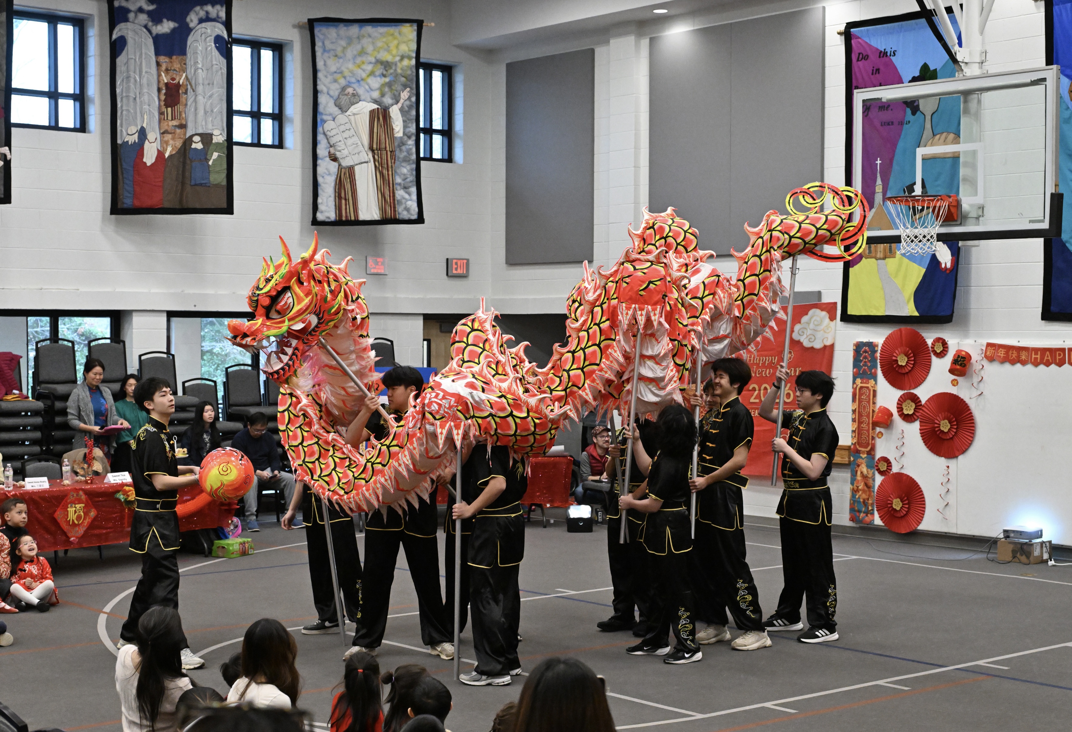 FASCA洛麗分會舞龍表演