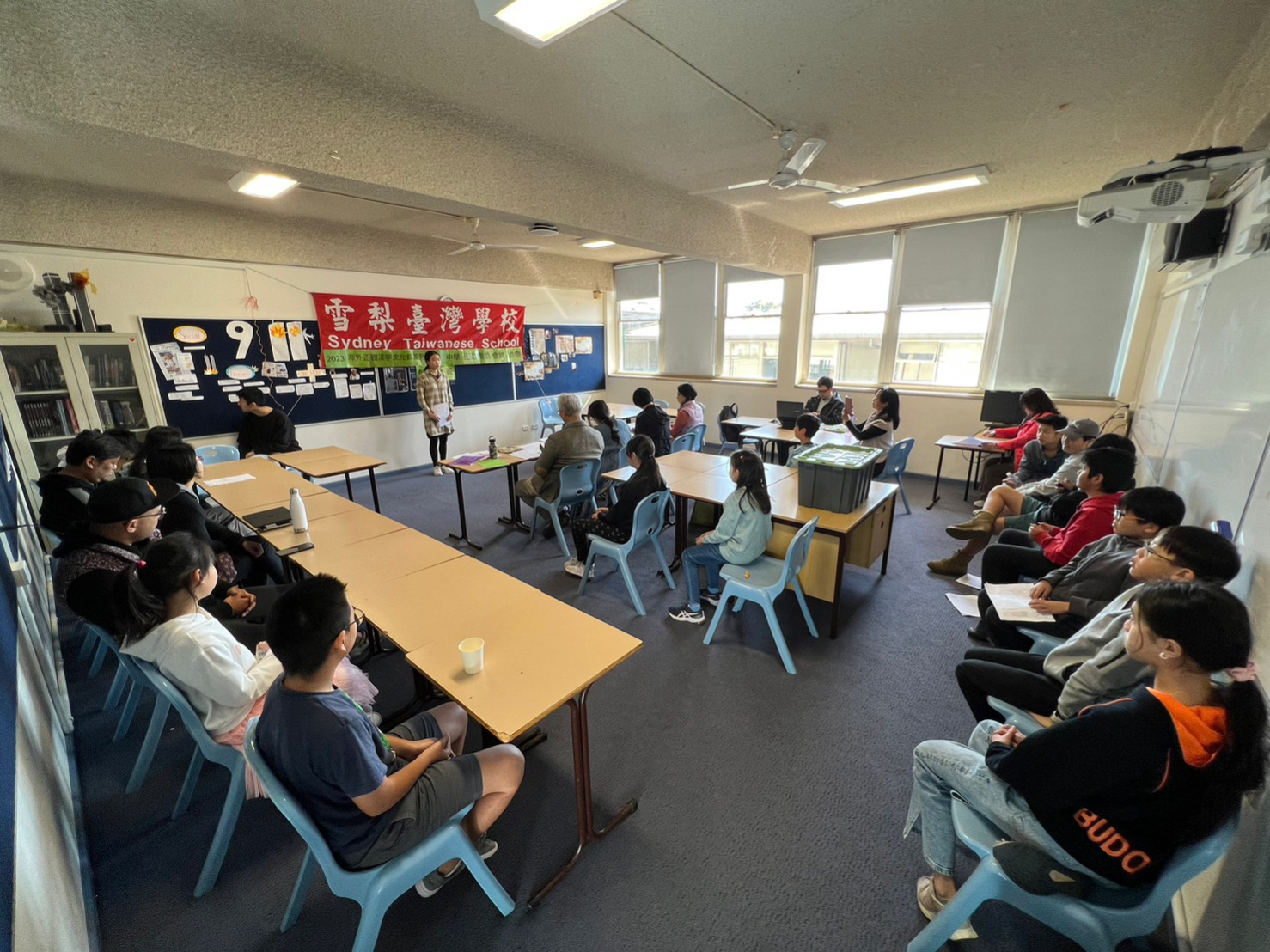 雪梨臺灣學校舉辦2023朗誦比賽 競爭中展現學生中文潛力圖片