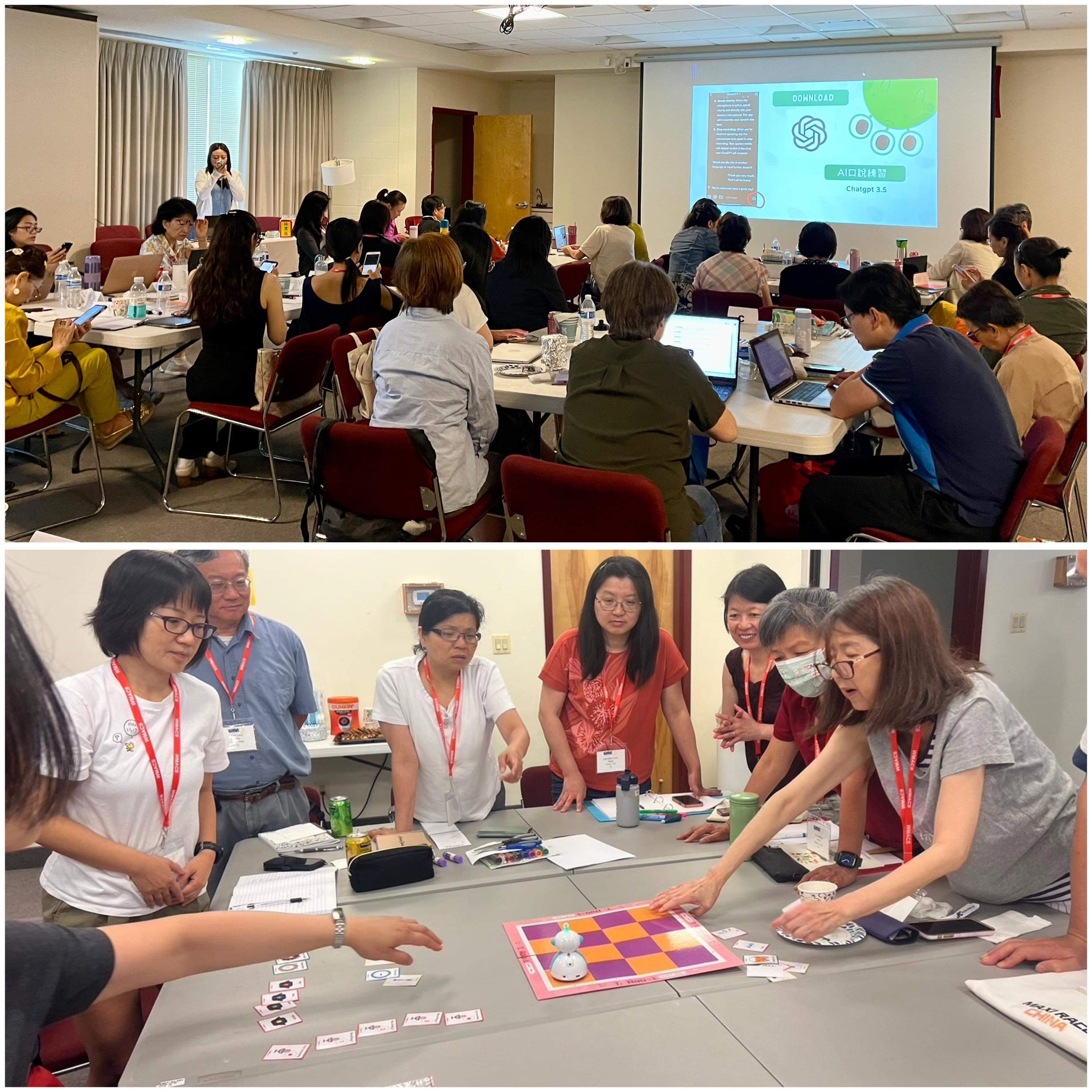 熱門AI科技,ChatGPT, Canva, 及小機器人T-Robot帶領華文教育走向新趨勢