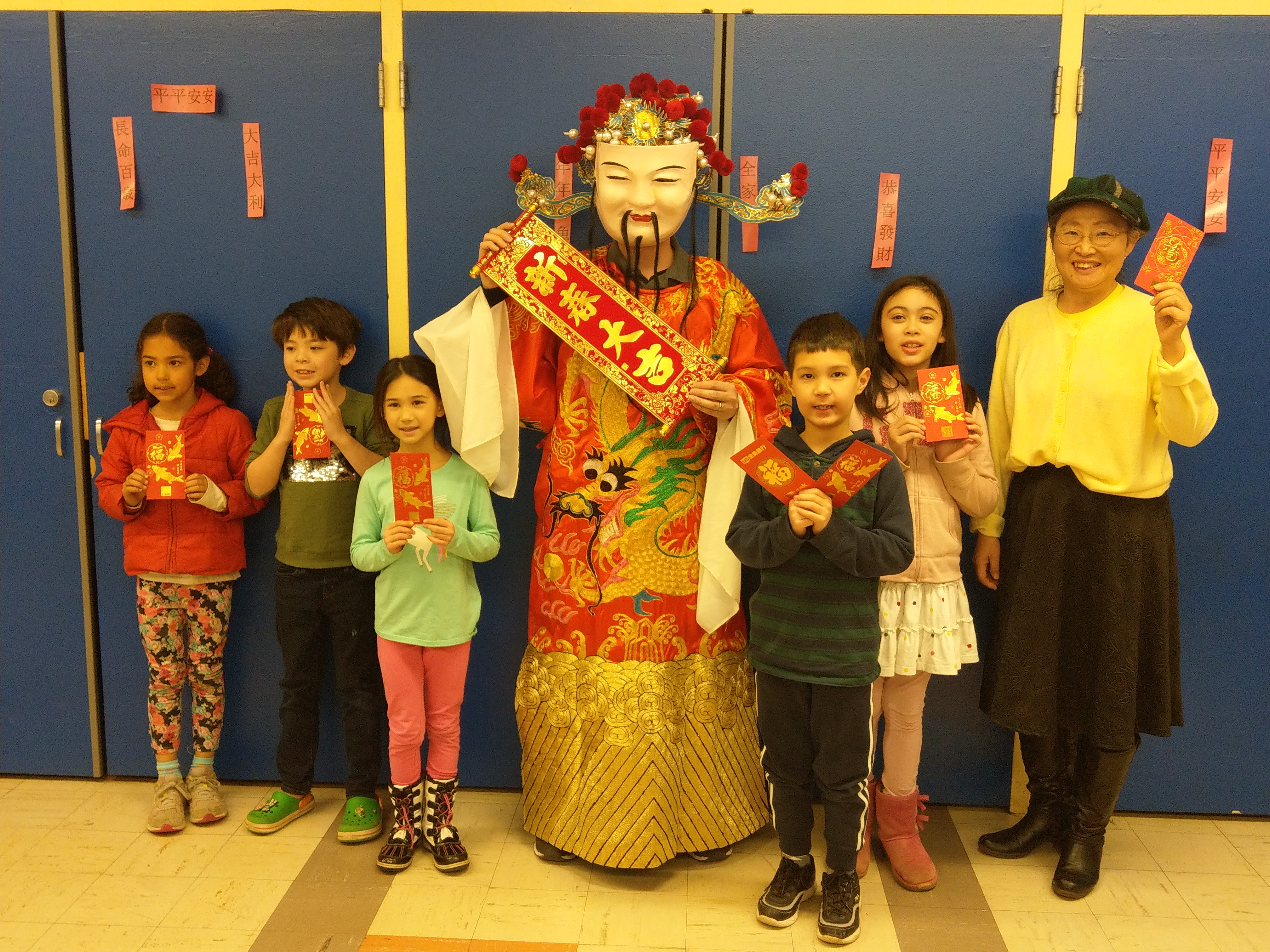 E2 英教語文班師生合影