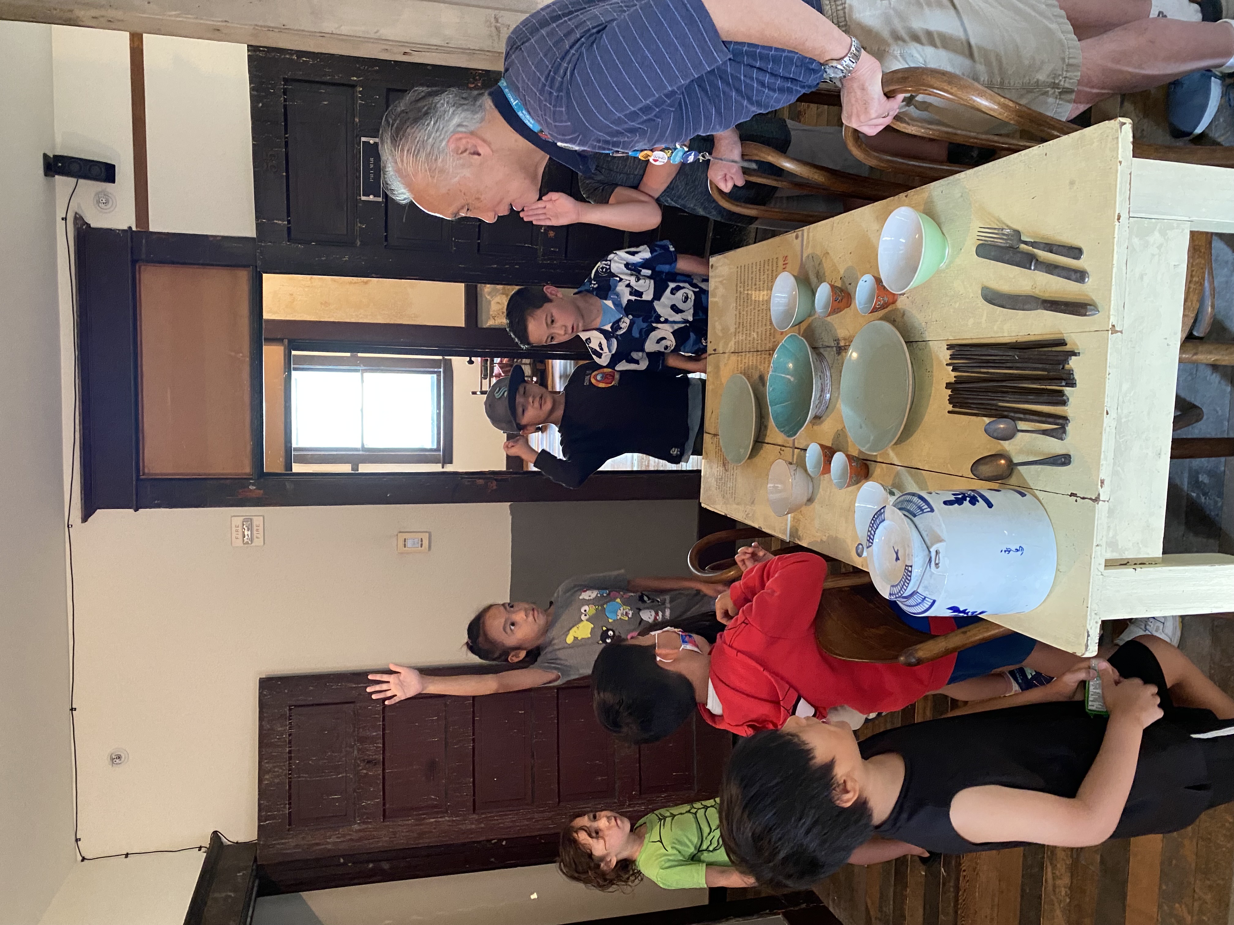 夏令營學員参觀亞洲博物館