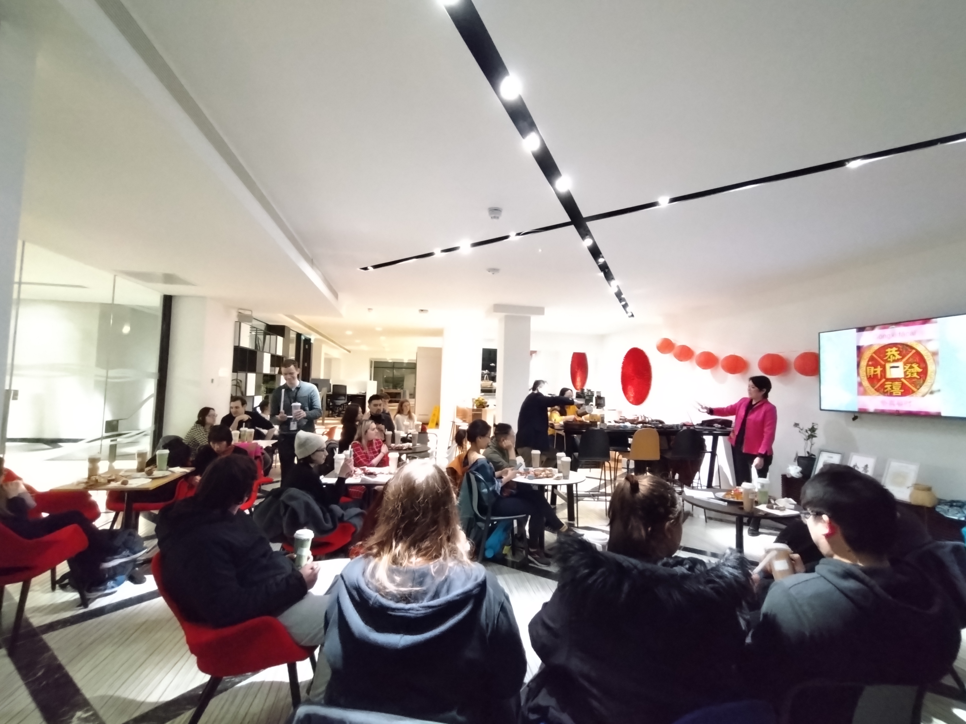 劉主任主講臺灣茶的故事