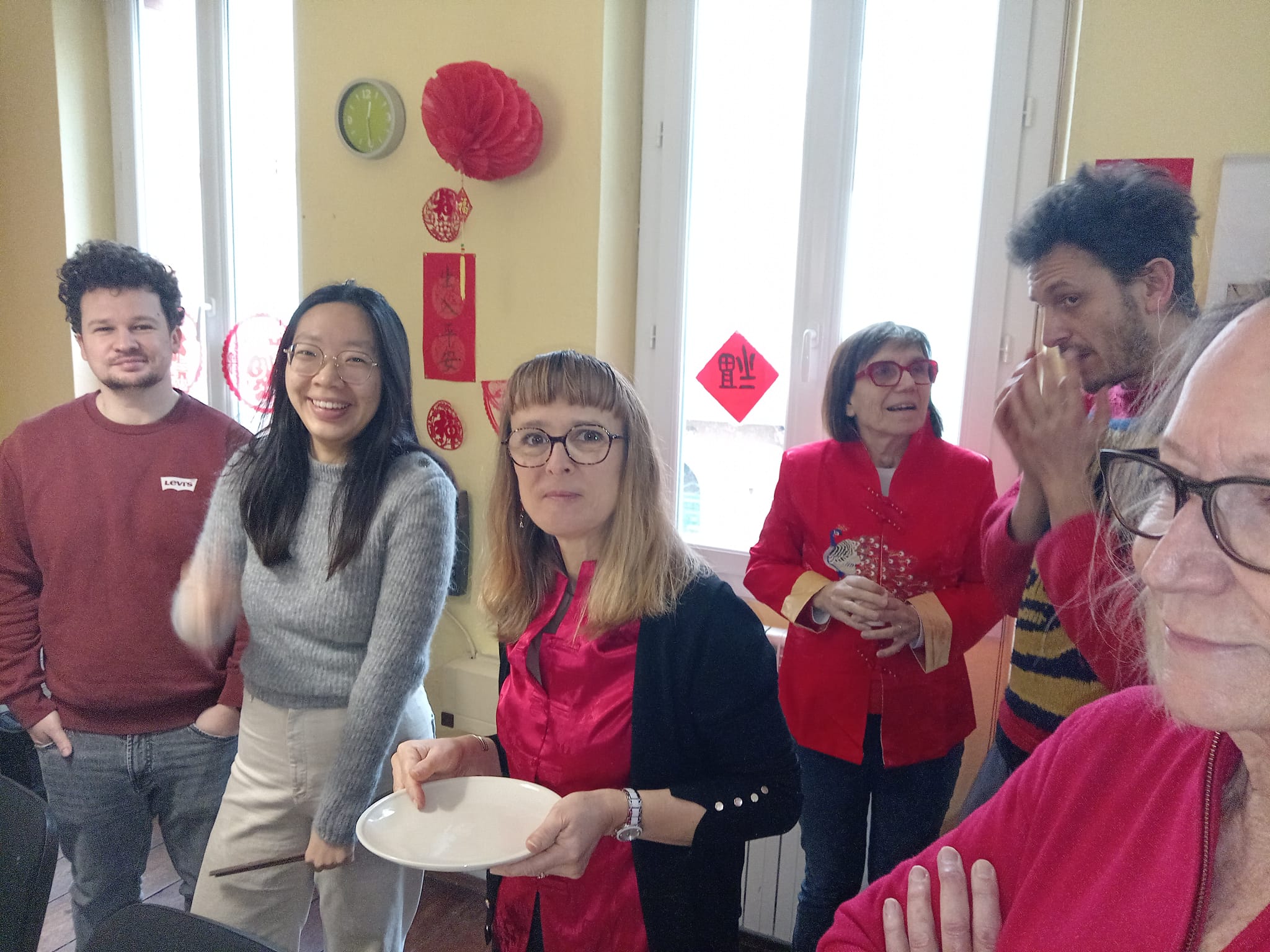 學生體驗包水餃