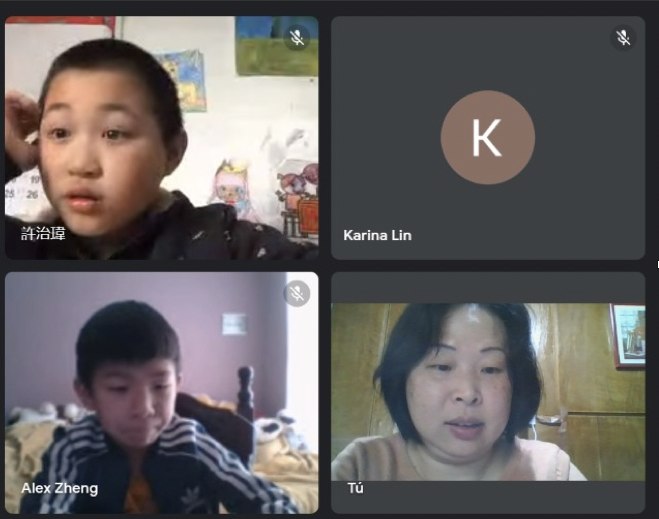 新興教會附屬中文學校中、高年級查字典比賽2