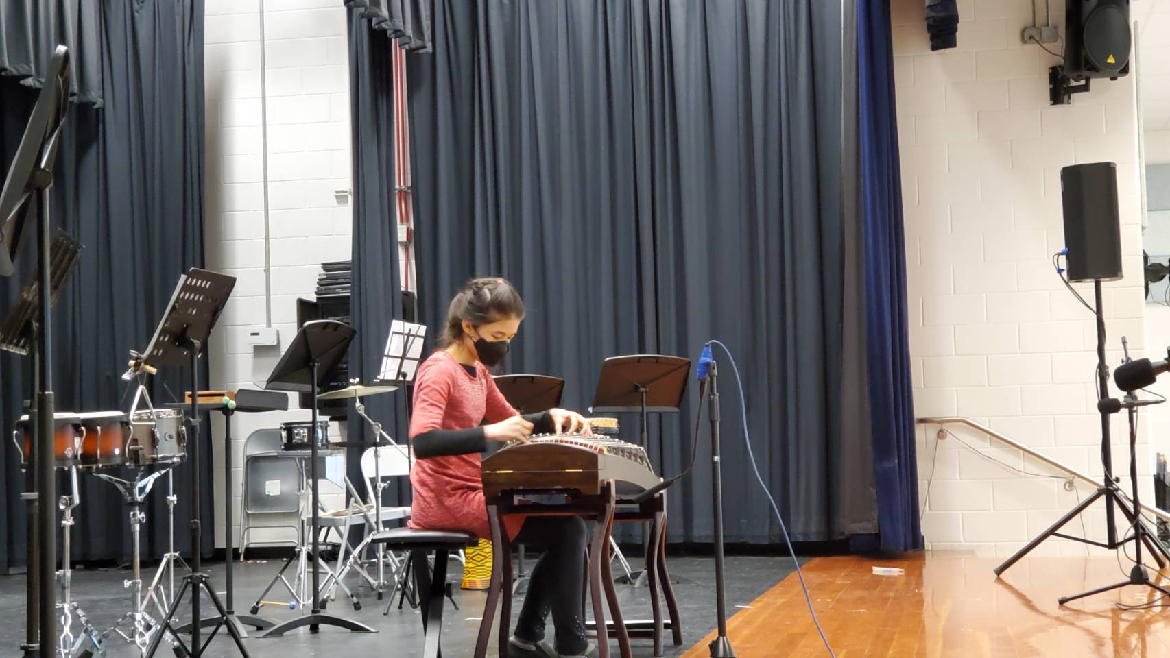 古箏Grace老師指導學員演出「洞庭新歌」