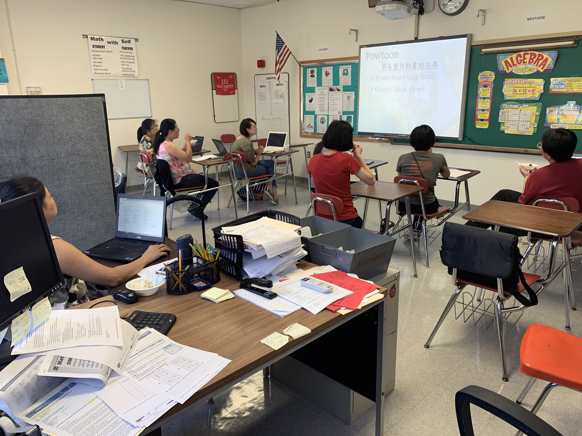 克里夫蘭數位教學示範點教師培訓—Powtoon卡通動畫製作在正體字推廣與華語文數位教學的設計與應用2