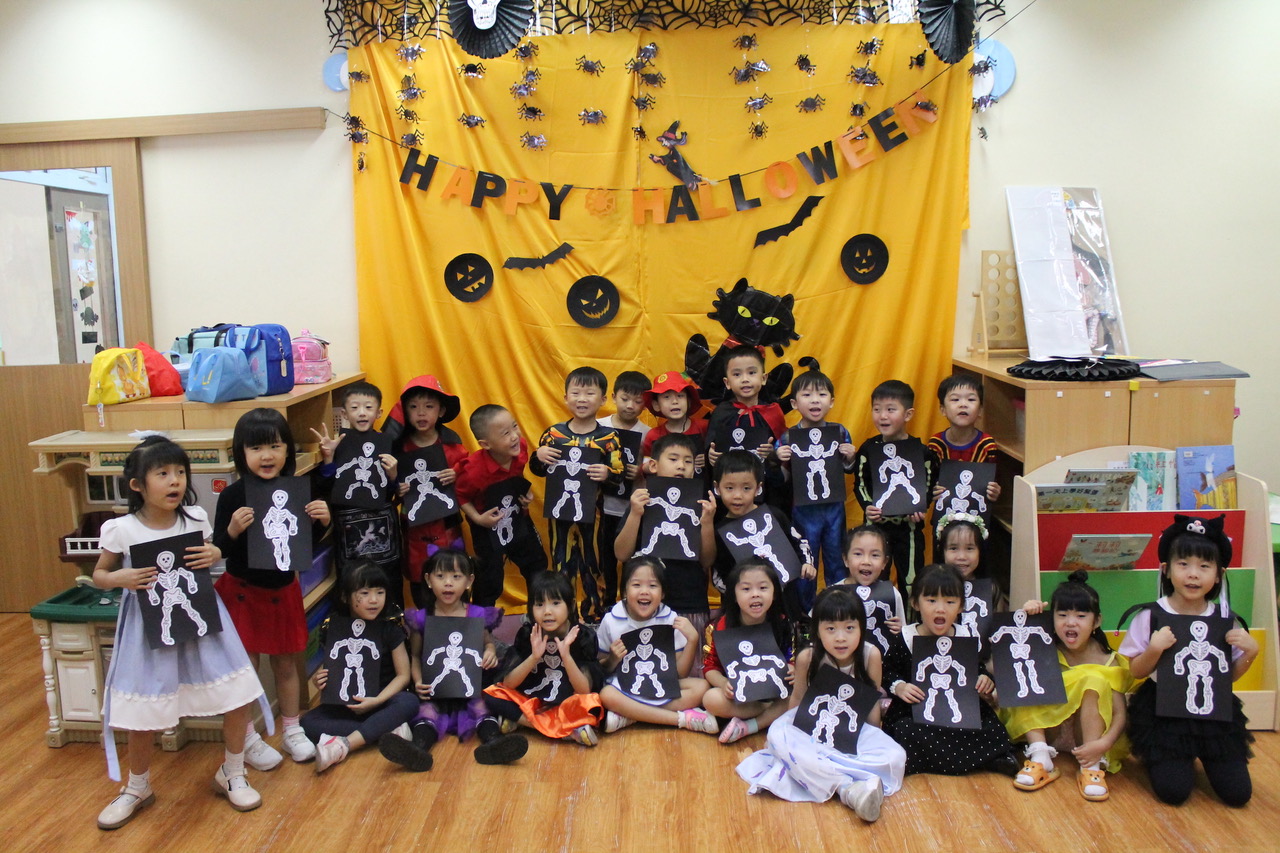 雅臺校幼兒園萬聖節剪影