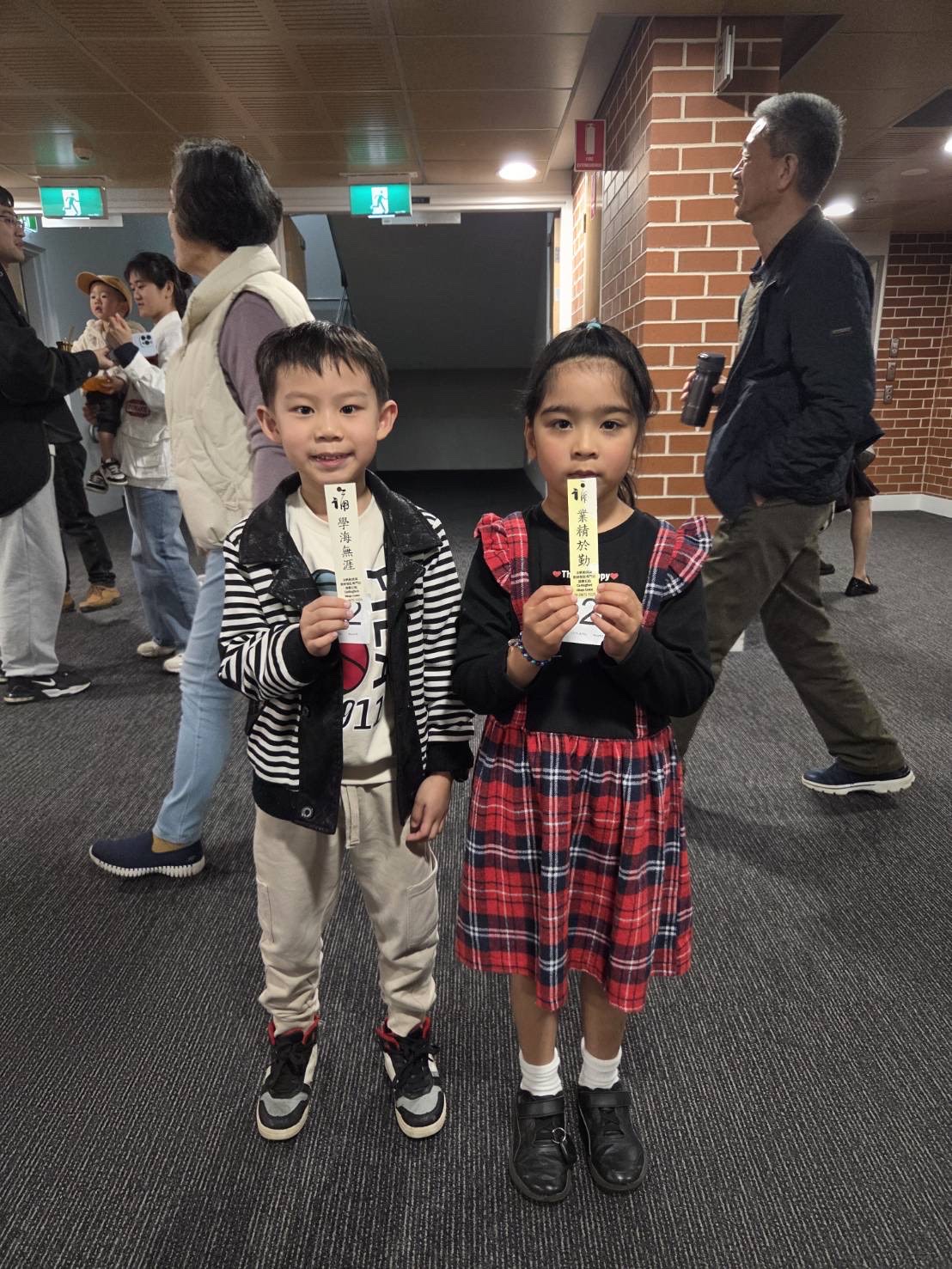 同學很享受參加全澳朗誦比賽的經驗